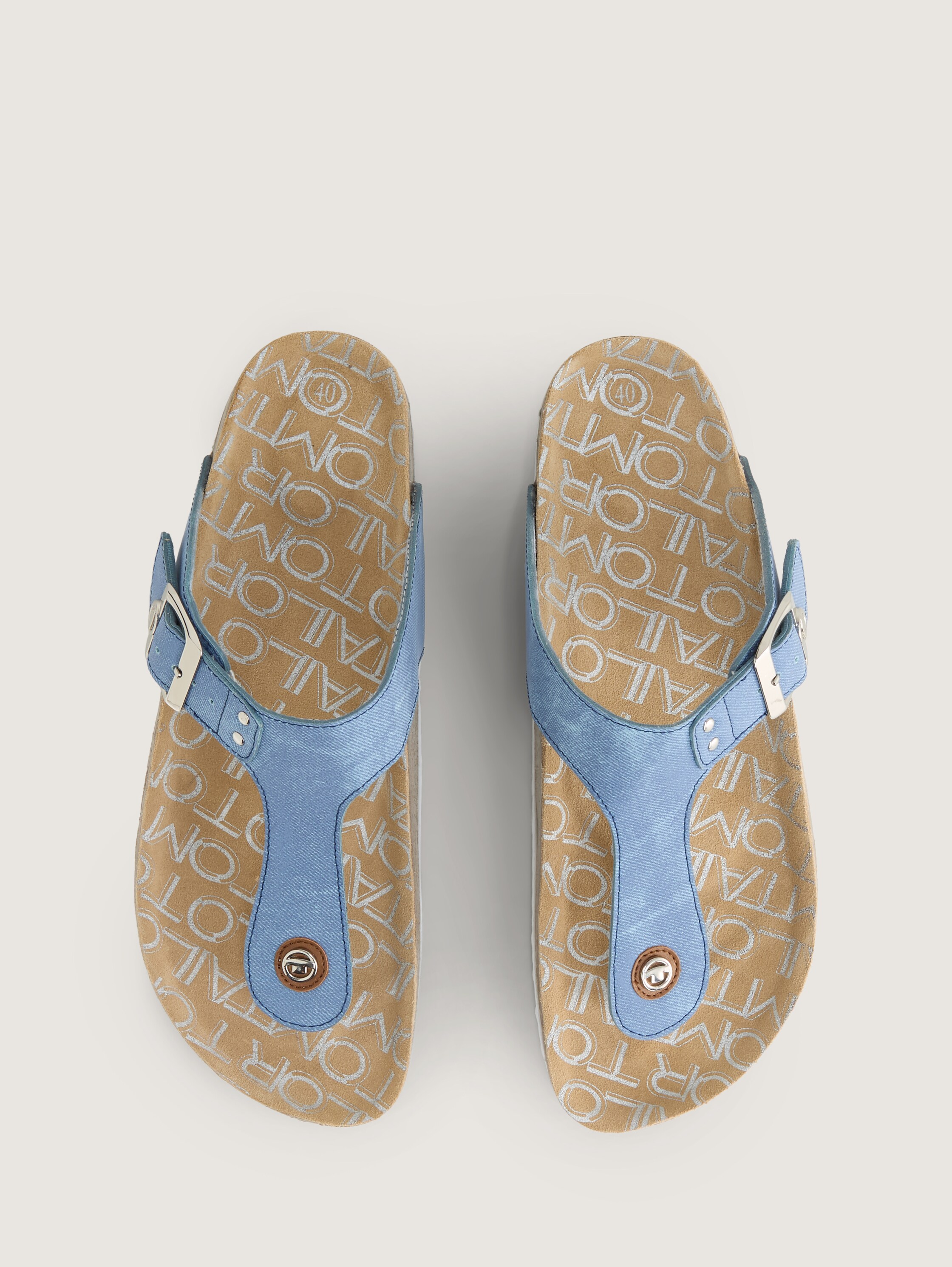 Zehentrenner in Jeans-Optik - 4