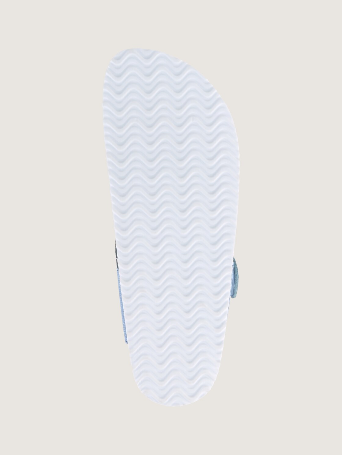 Zehentrenner in Jeans-Optik - jeans - Produkt-Ansicht Sohle