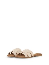 Nicht ausgewählt, Flache Sandalen mit weicher Sohle von , beige