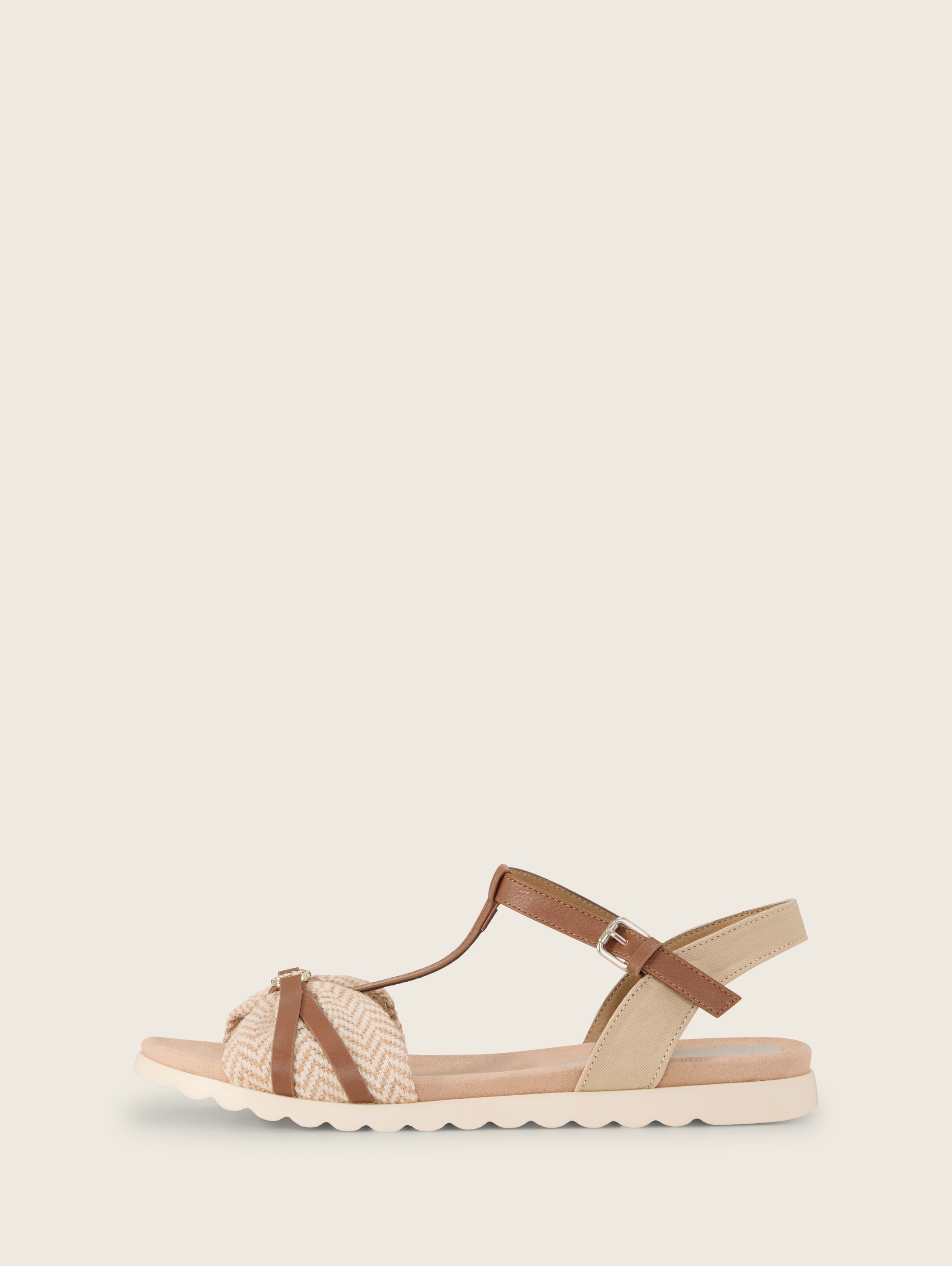 Gemusterte Sandalen - 4
