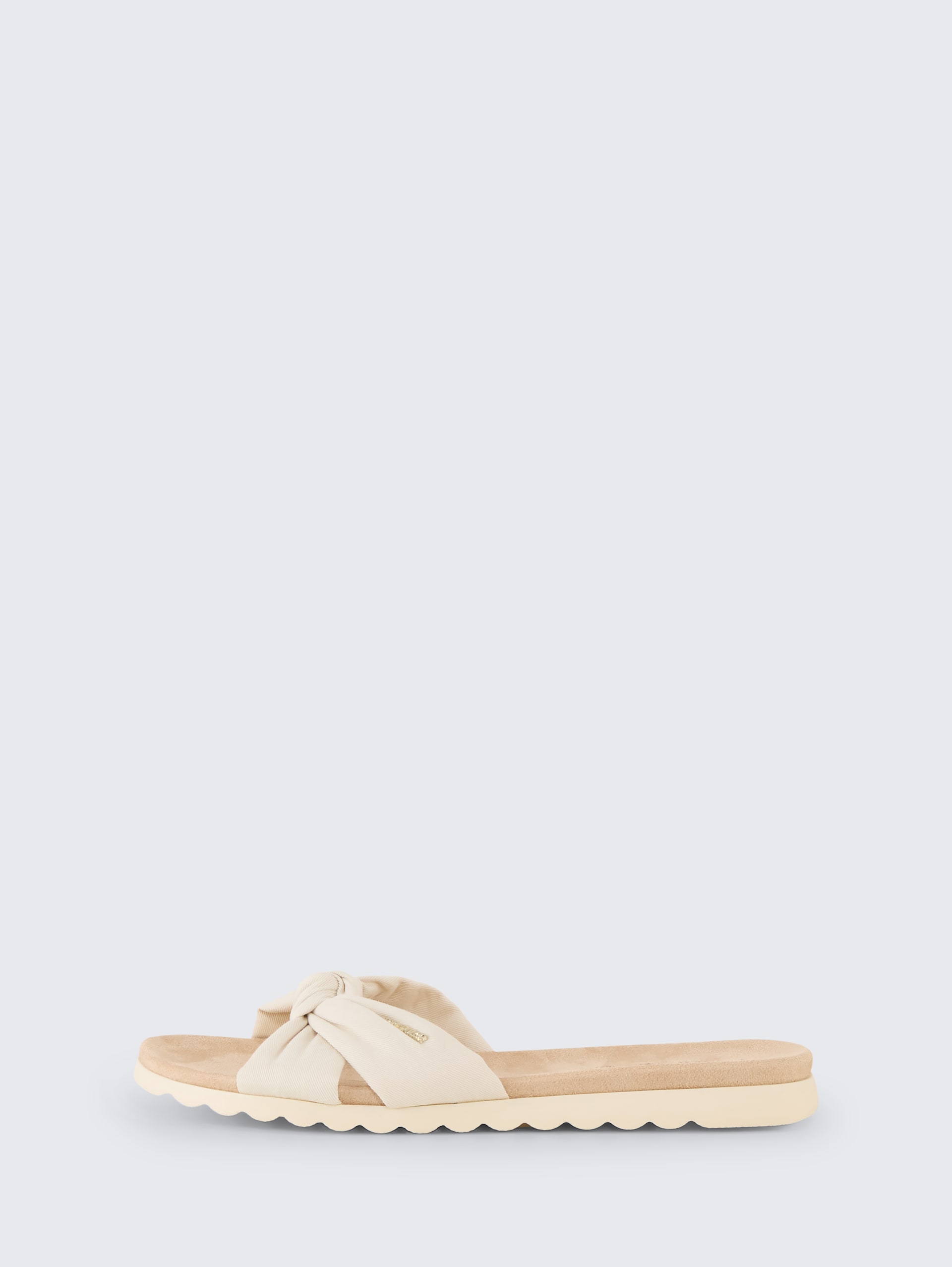 Flache Sandalen mit weicher Sohle - offwhite - seitliche Produkt-Ansicht