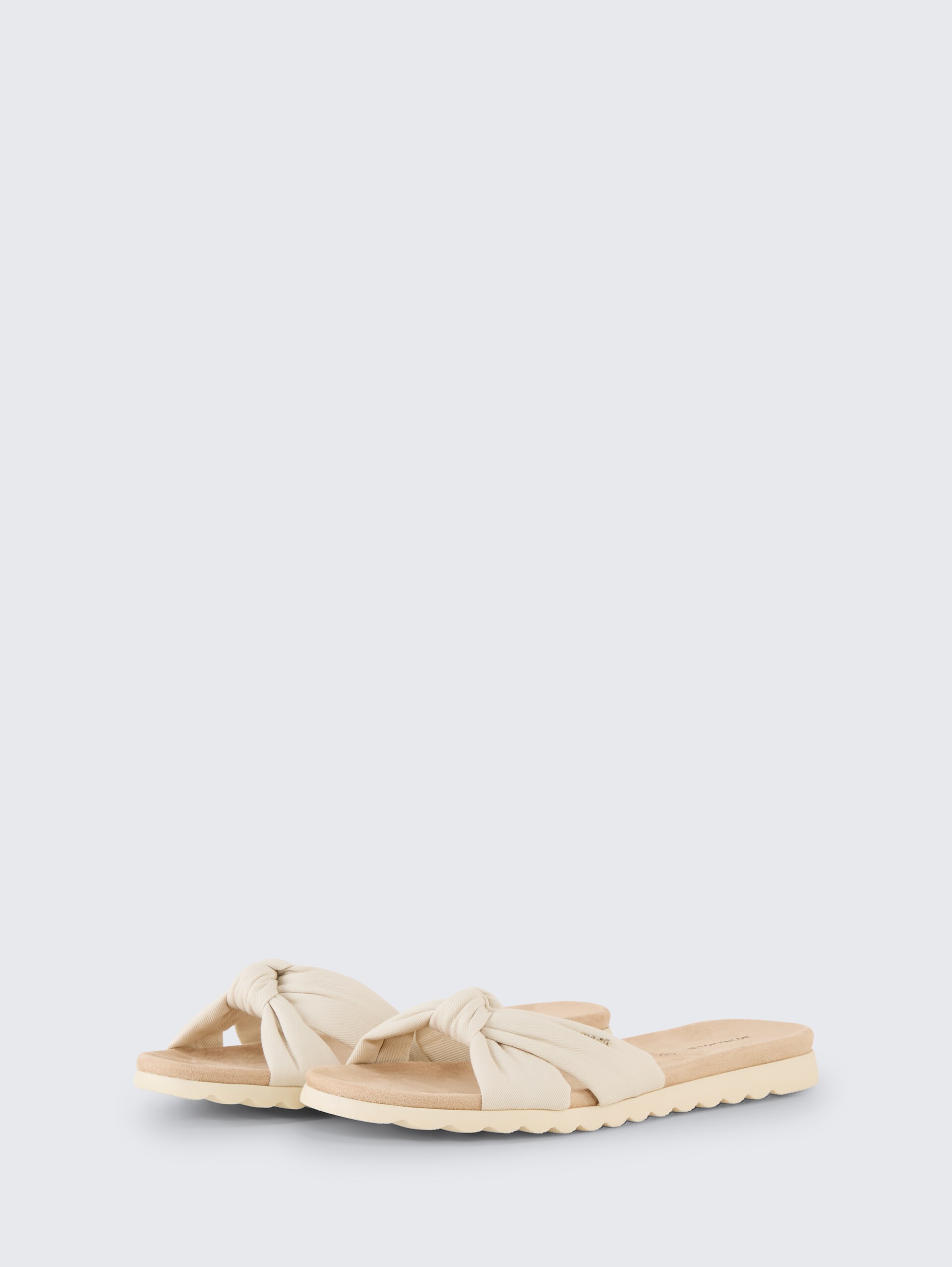 Flache Sandalen mit weicher Sohle - offwhite - seitliche Produkt-Ansicht