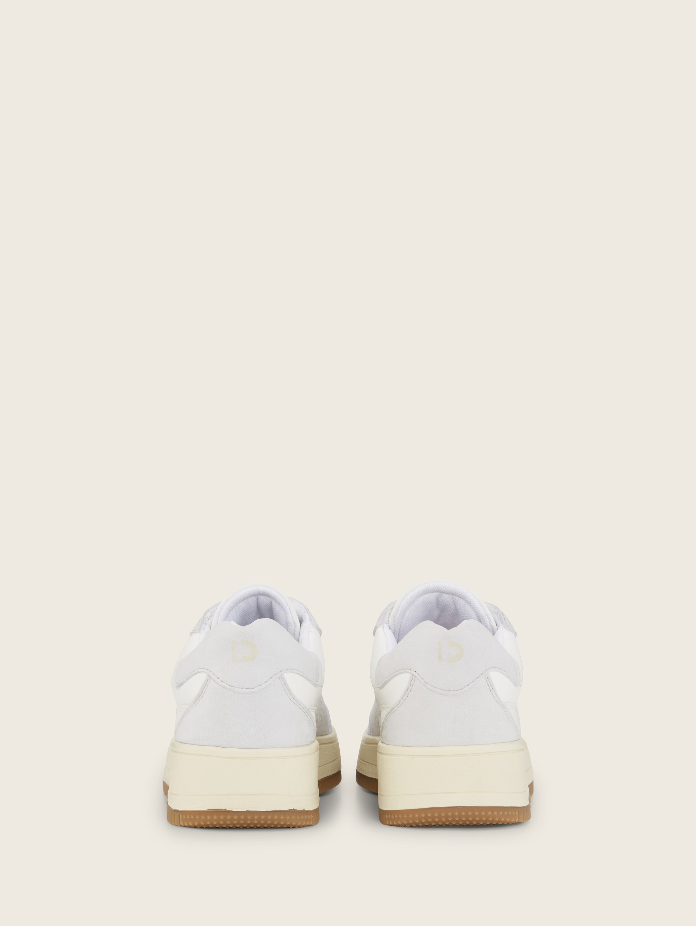 Kunstleder-Sneaker - light_greywhite - 