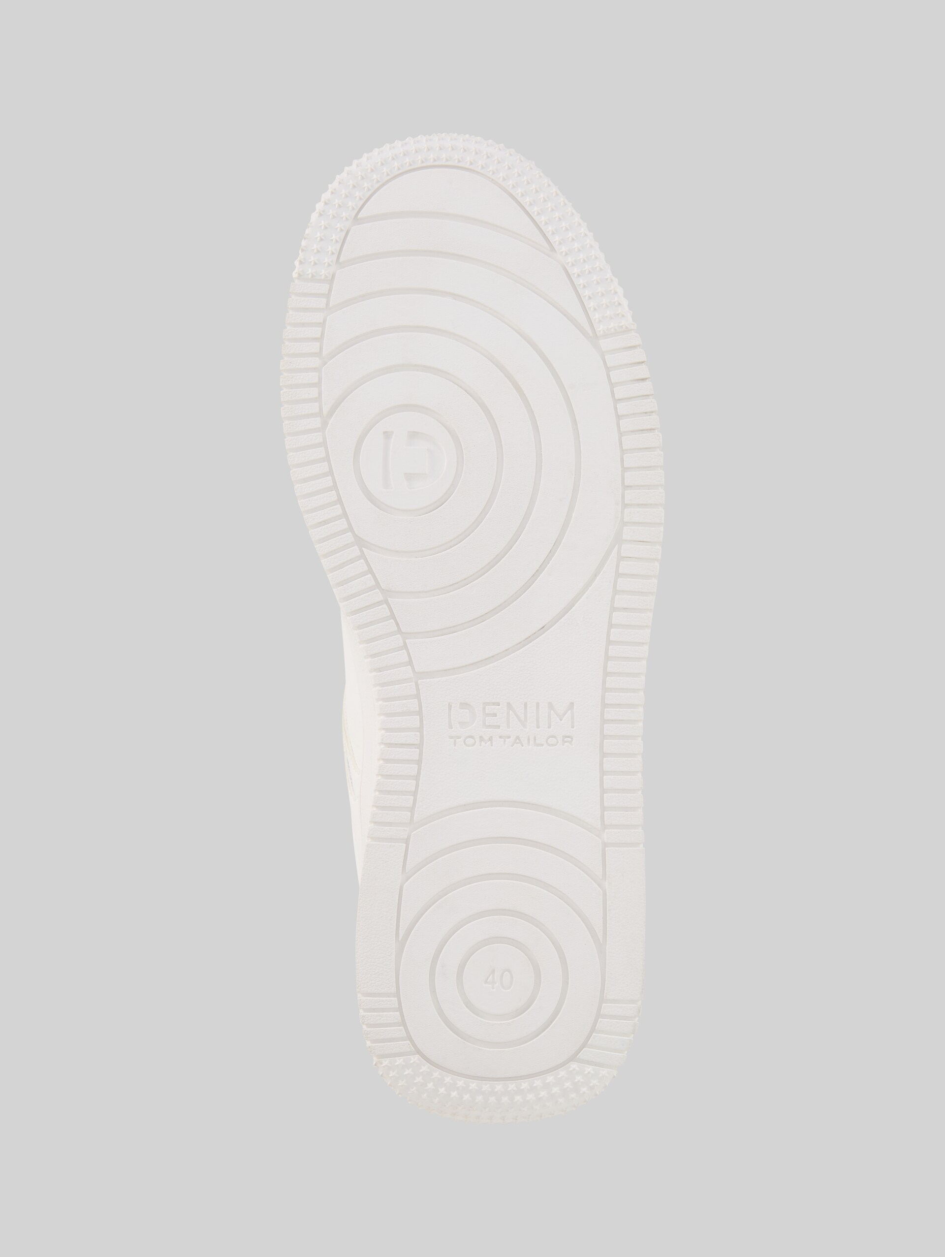 Sneakers with color blocking - white - Product view sole 