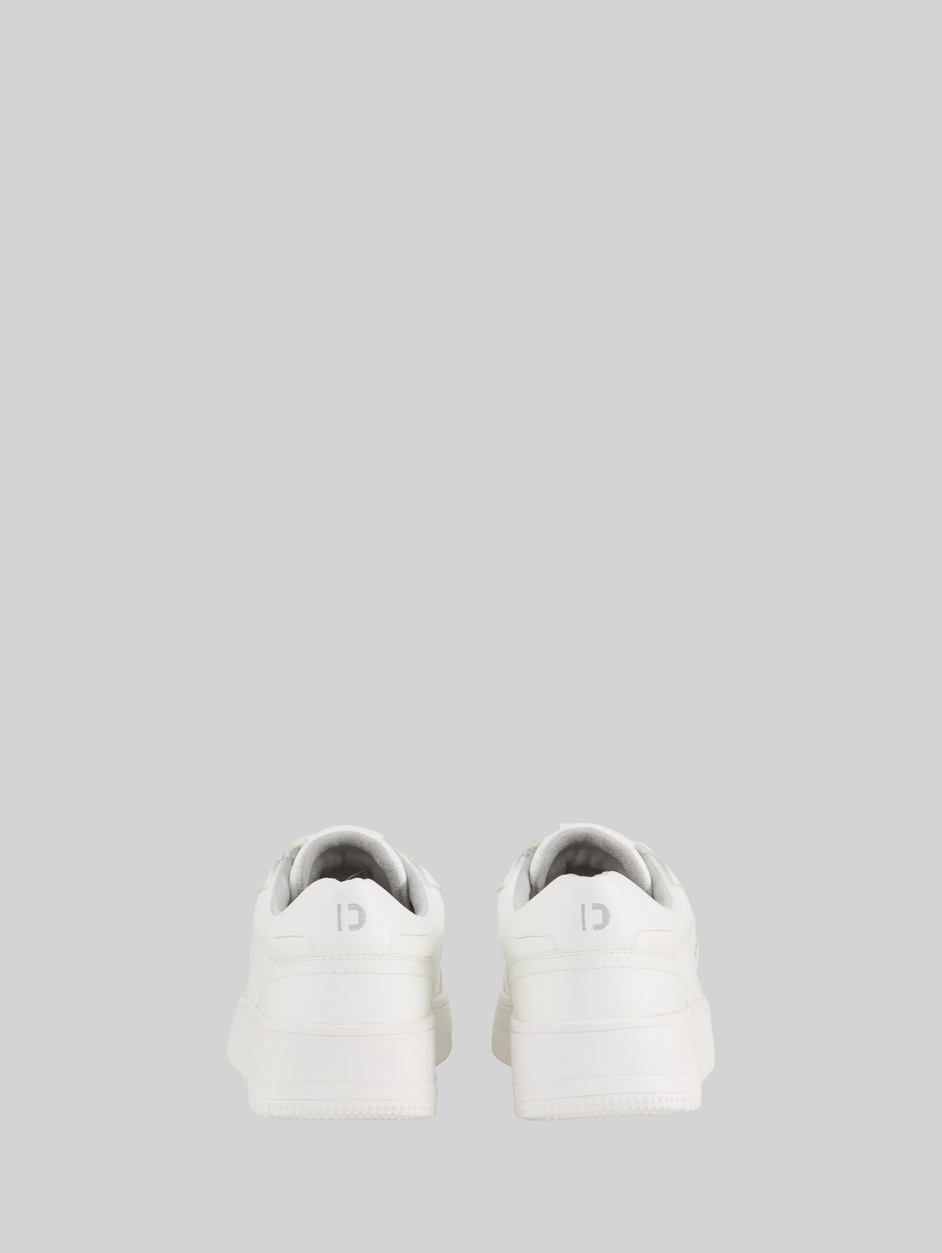 Sneakers with color blocking - white - Product rear view