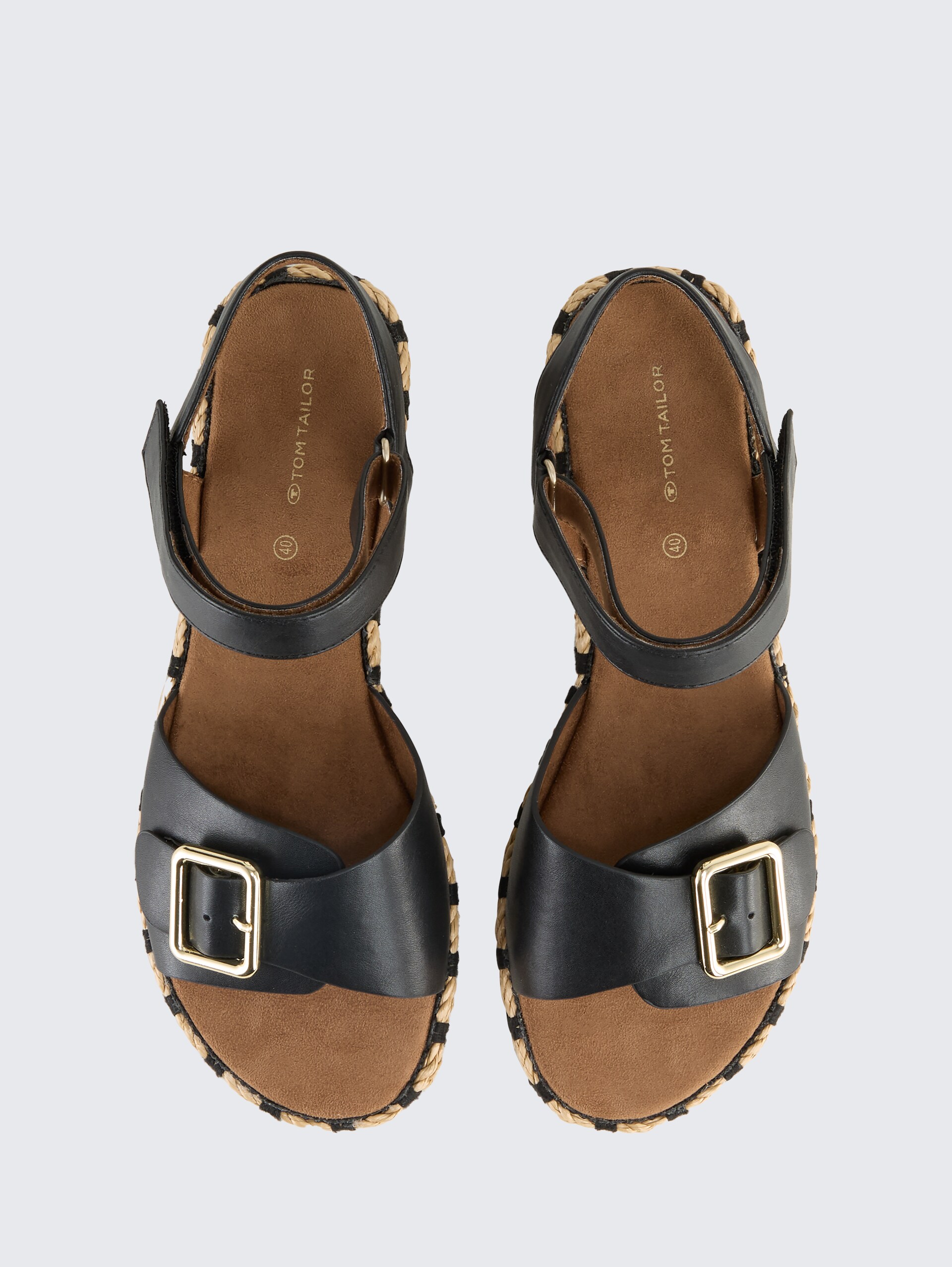 Sandalen mit weicher Sohle - black - Produkt-Ansicht von oben 