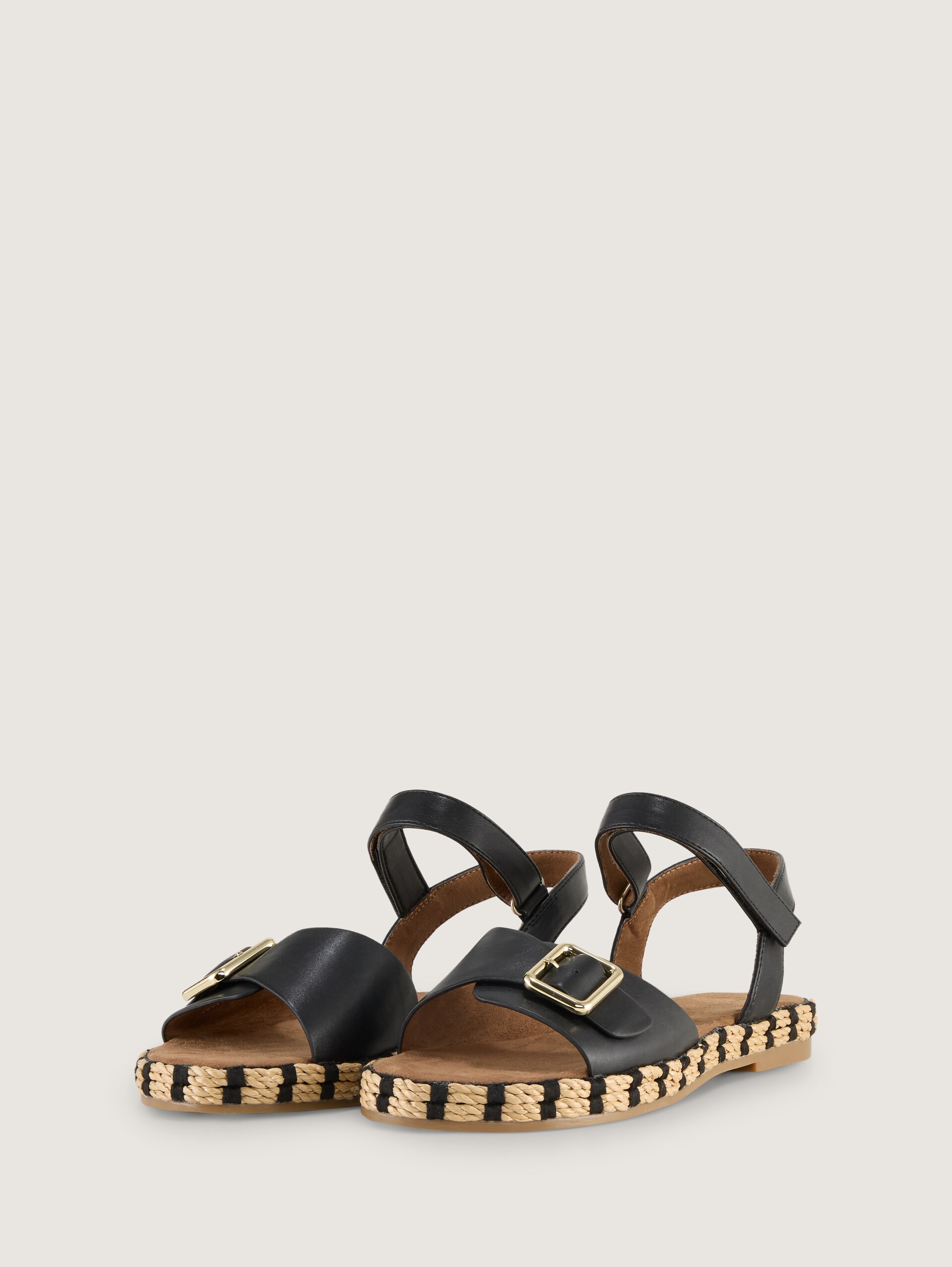 Sandalen mit weicher Sohle - black - seitliche Produkt-Ansicht