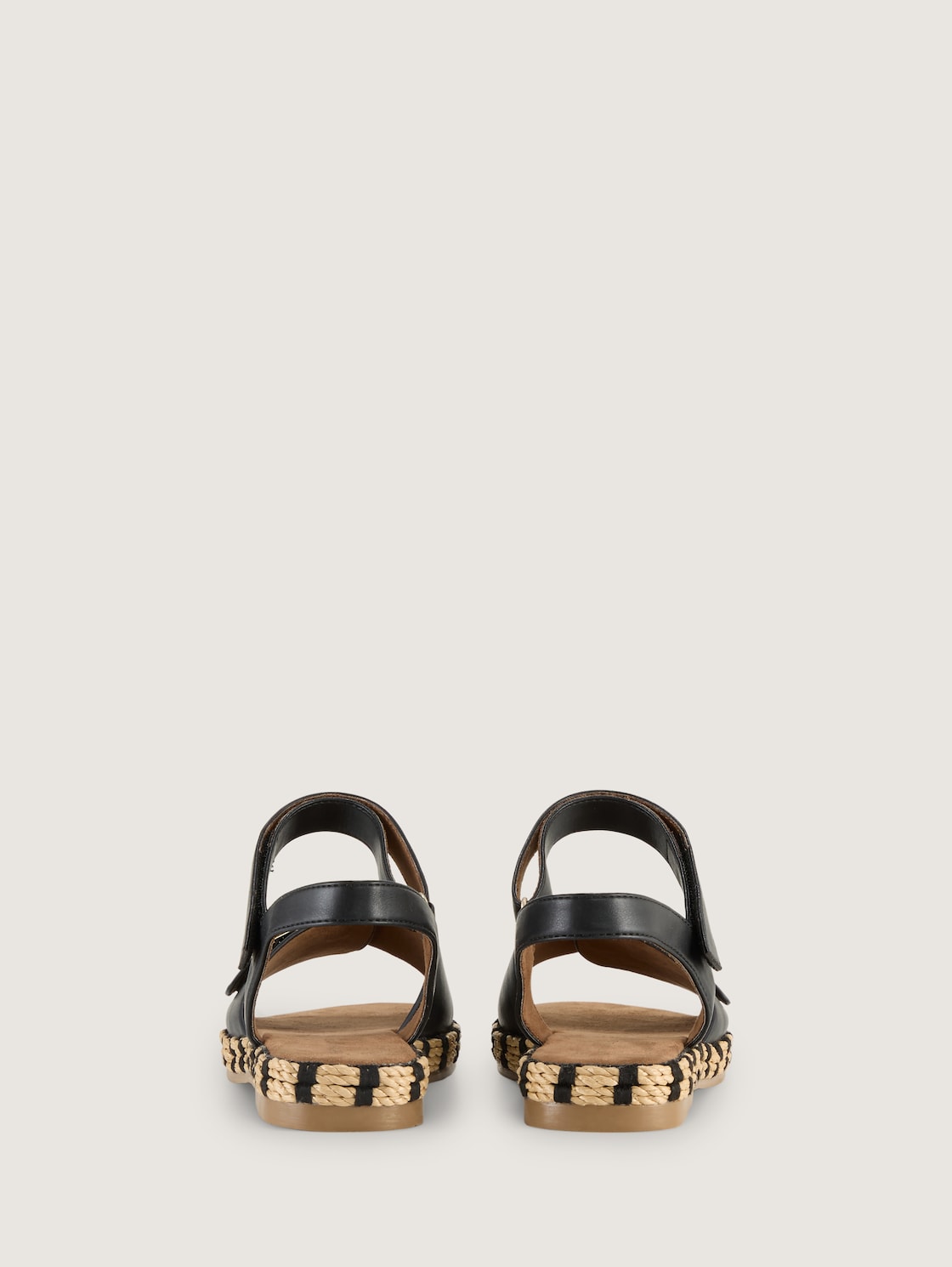 Sandalen mit weicher Sohle - black - Produkt-Rückansicht