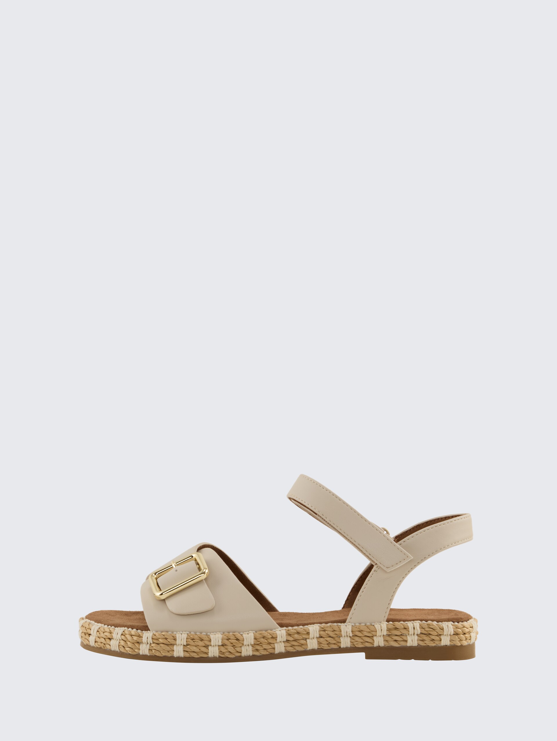 Sandalen mit weicher Sohle - cream - seitliche Produkt-Ansicht