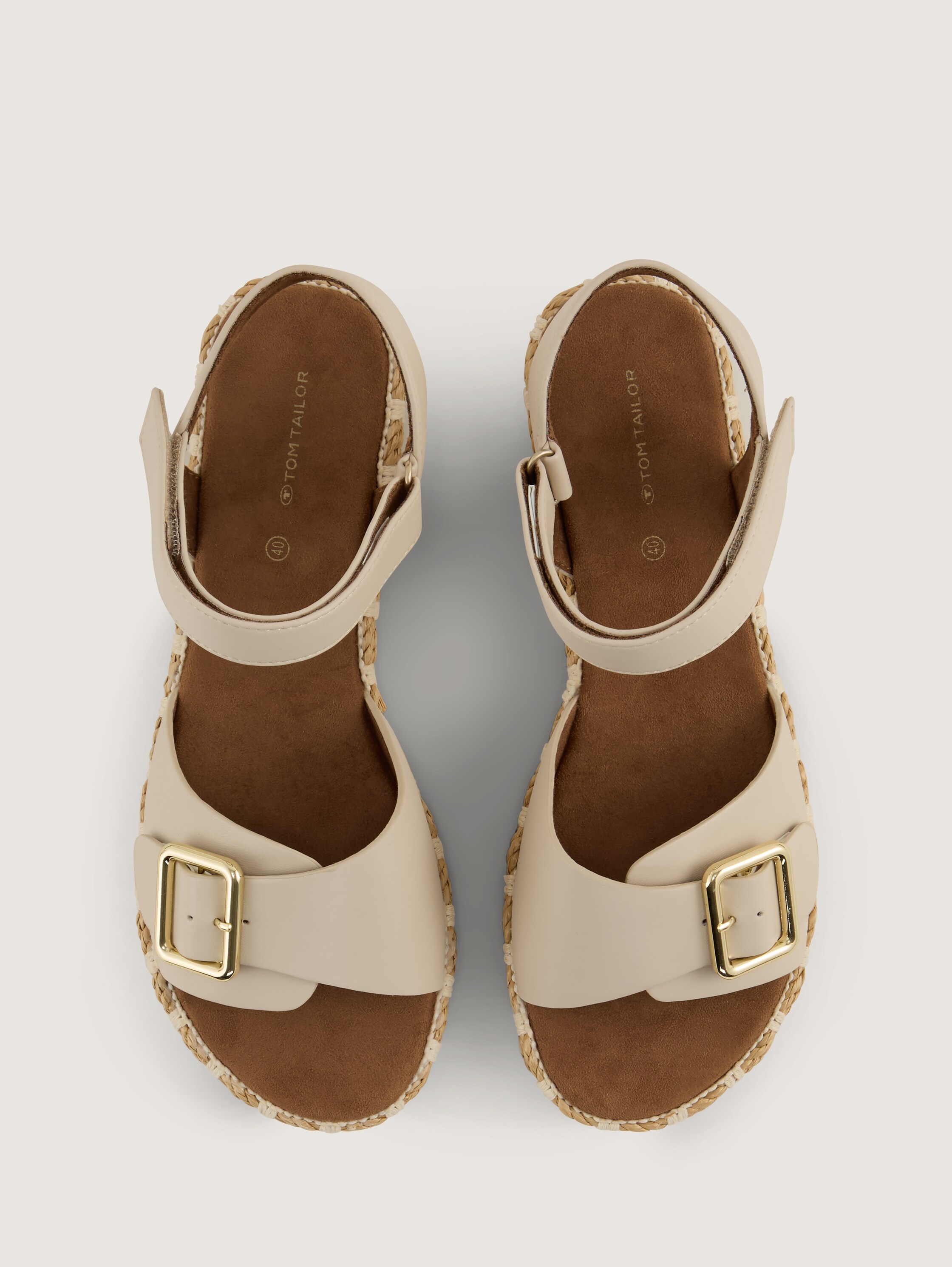Sandalen mit weicher Sohle - cream - 