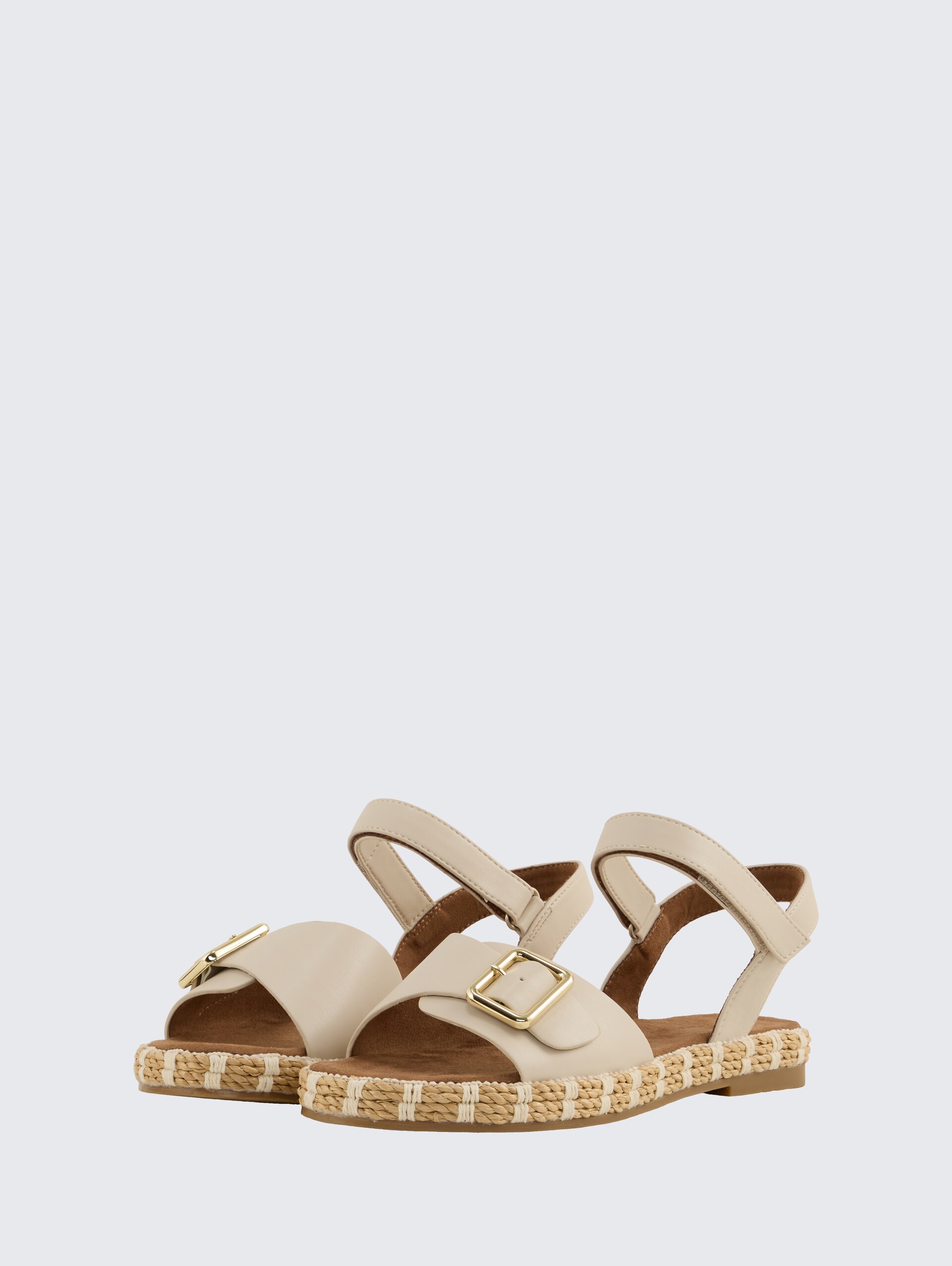 Sandalen mit weicher Sohle - cream - seitliche Produkt-Ansicht