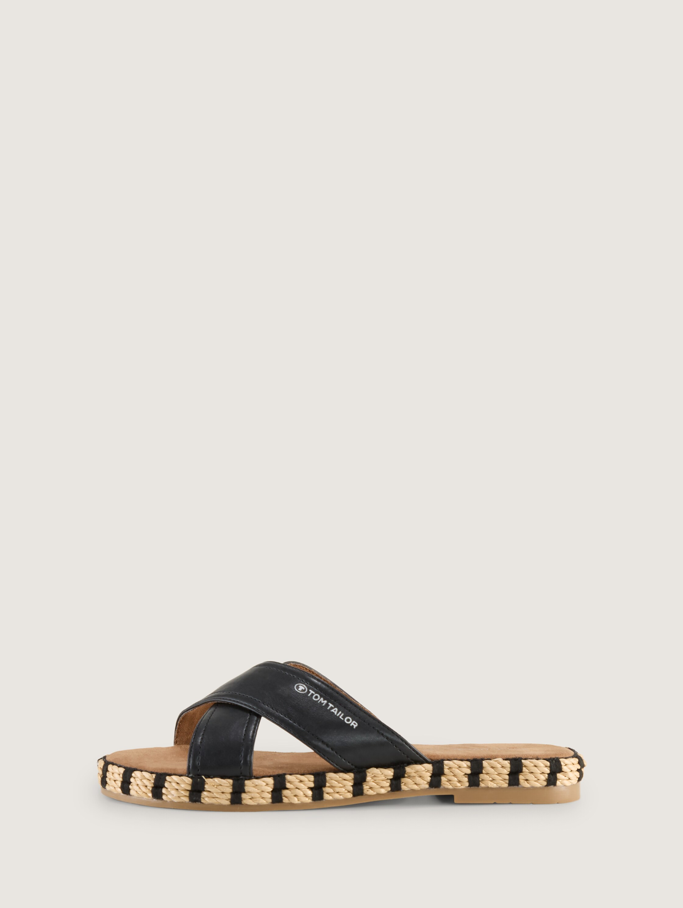 Sandalen mit Bastsohle - black_1 - 