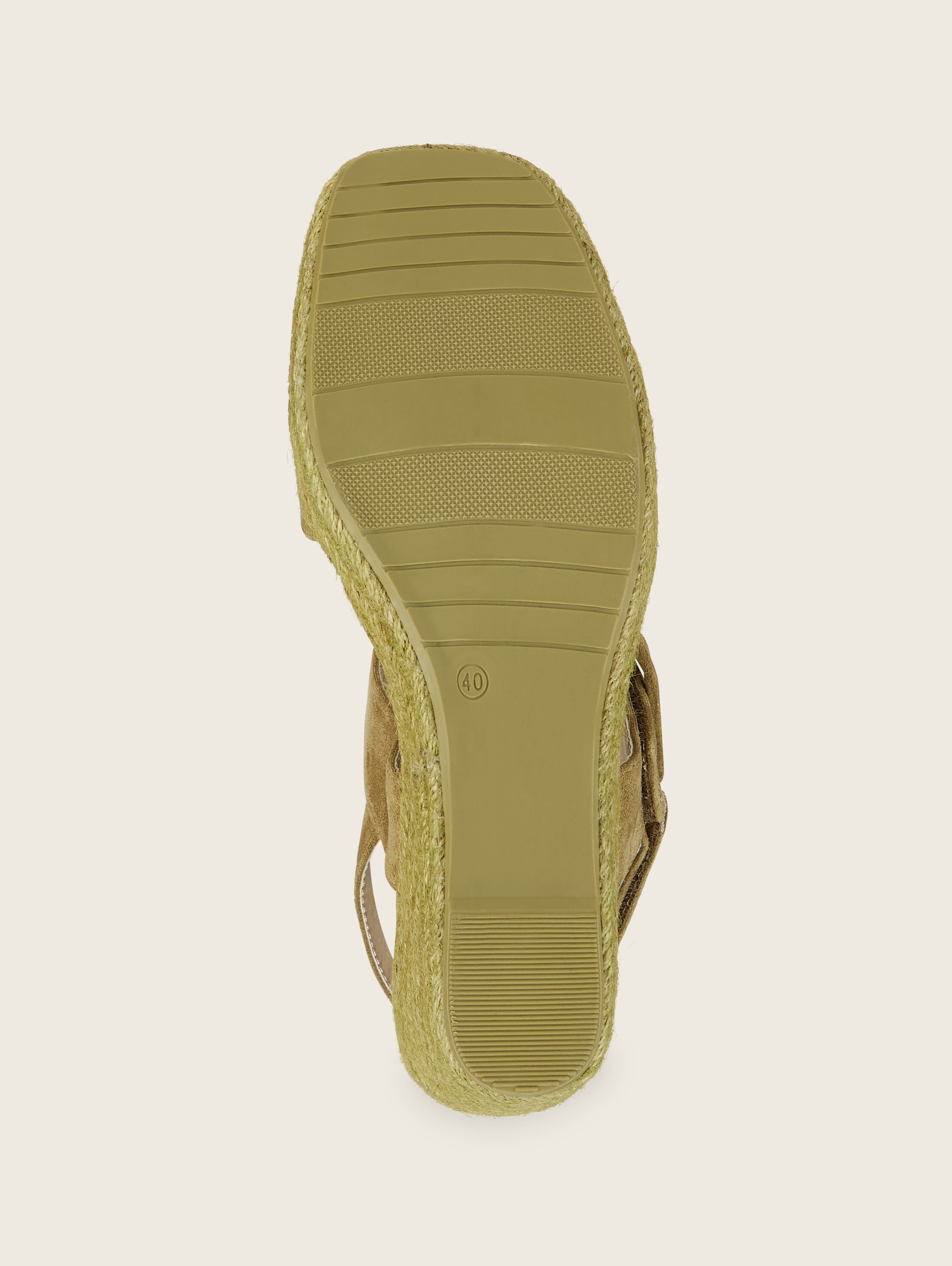 Keilsandalette mit Schnalle - green - 