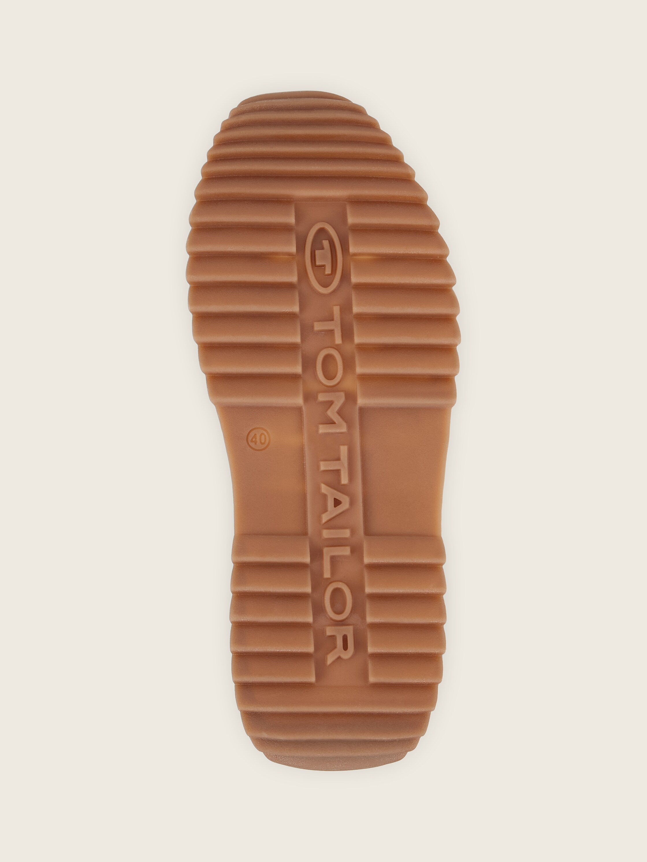 Sneaker mit recycelter Baumwolle - black - Produkt-Ansicht Sohle