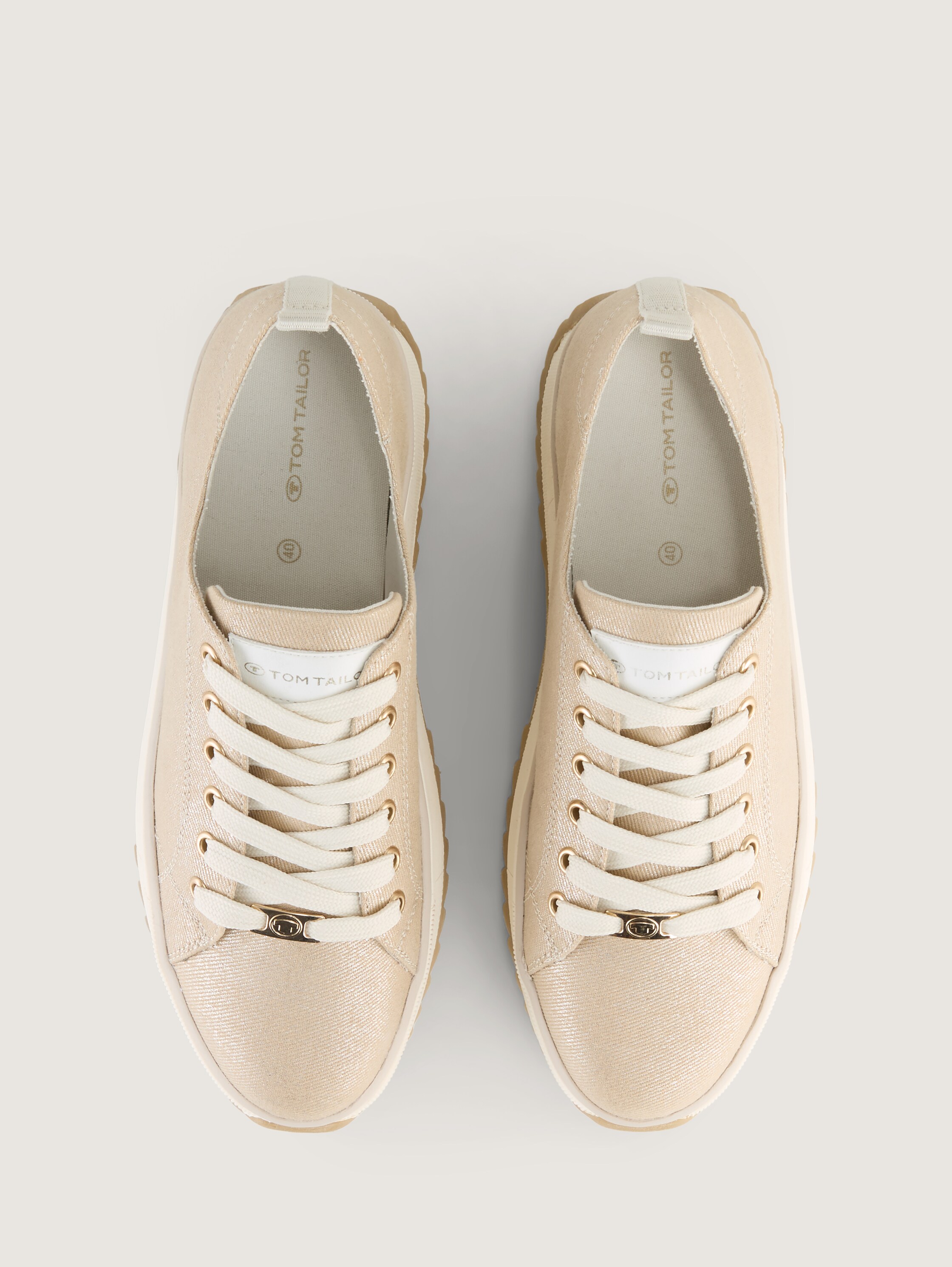Sneaker mit Plateau - 4