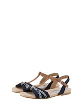 Sélectionné, Sandales plates par Tom Tailor, bleu