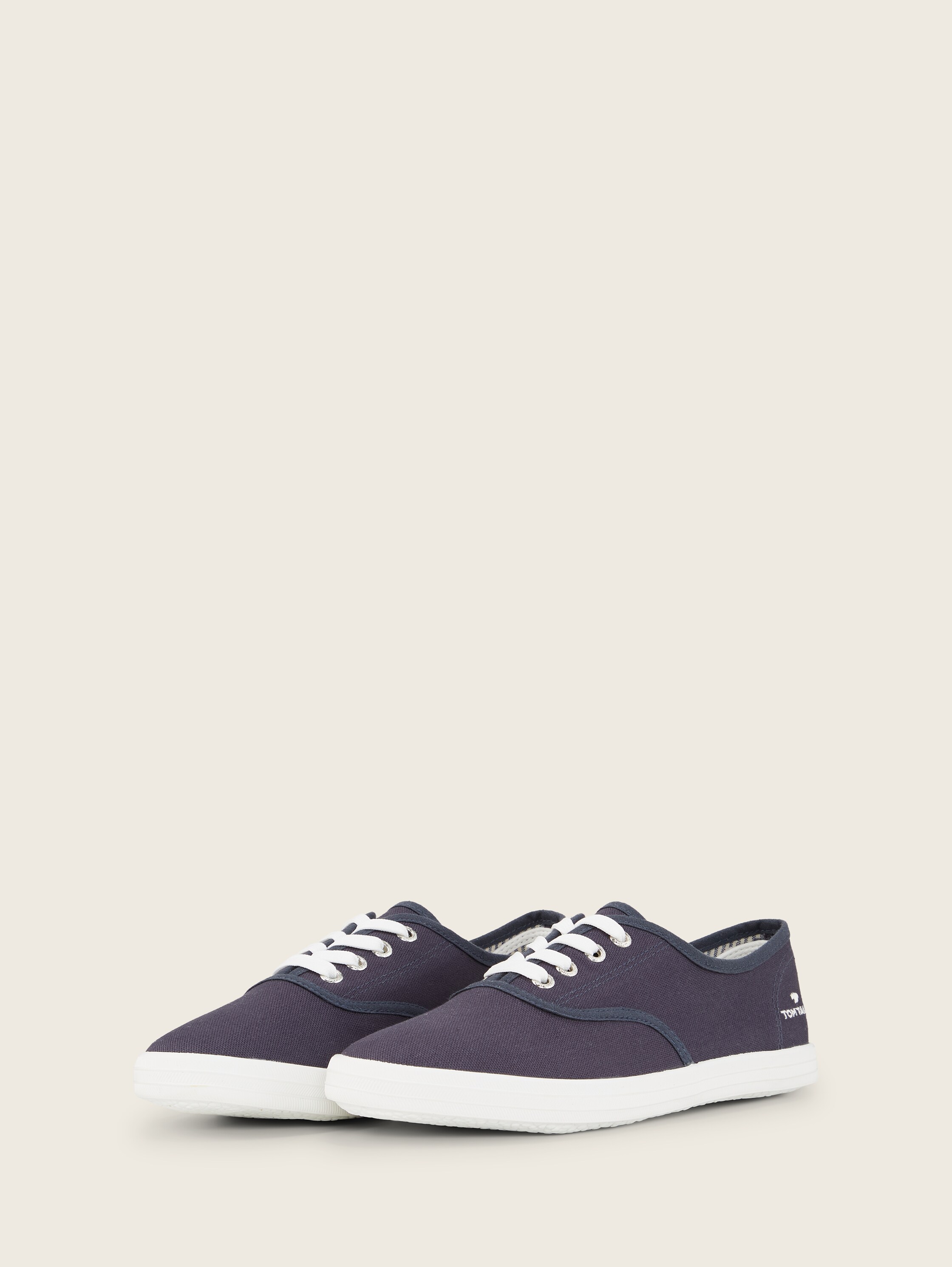 Basic Schnürschuhe - navy - seitliche Produkt-Ansicht