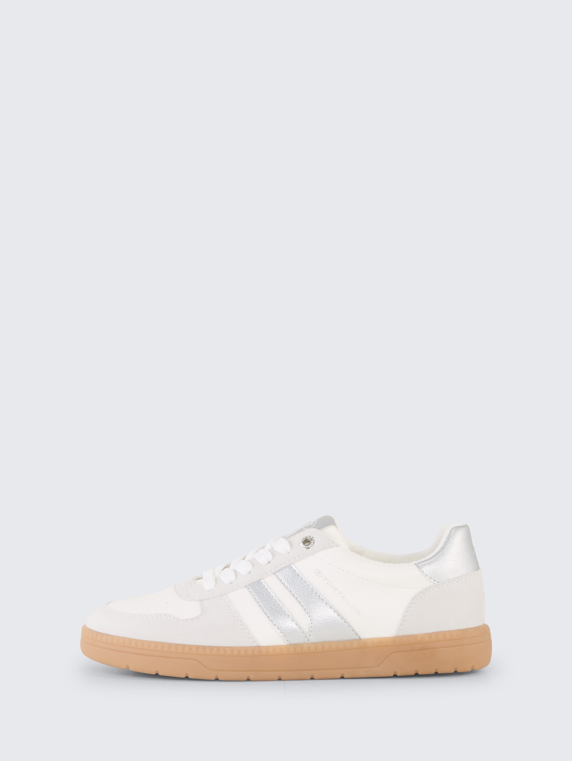 Sneaker mit Blumen-Print - white - seitliche Produkt-Ansicht