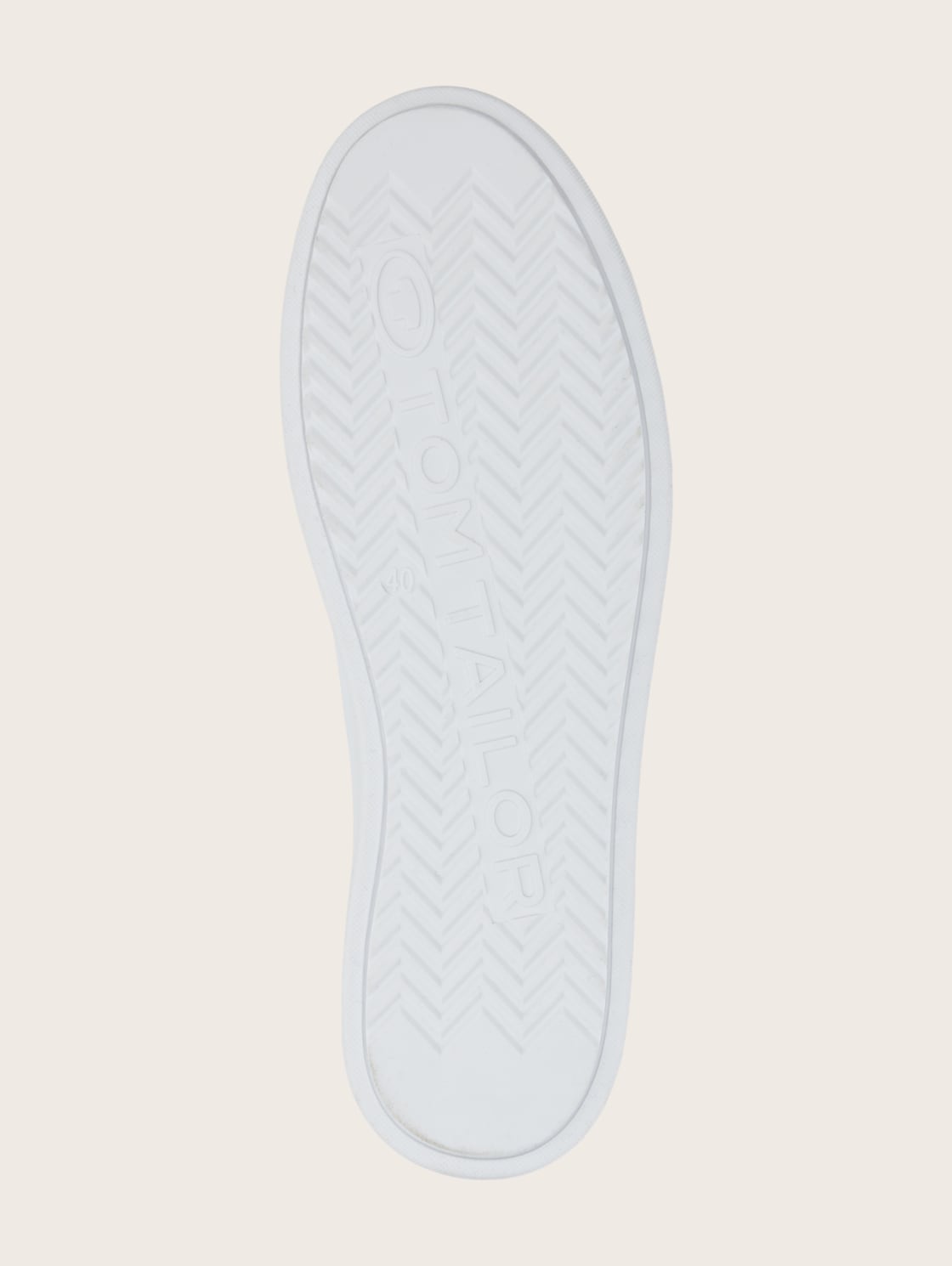 Sneaker mit Blumen-Print - white - Produkt-Ansicht Sohle