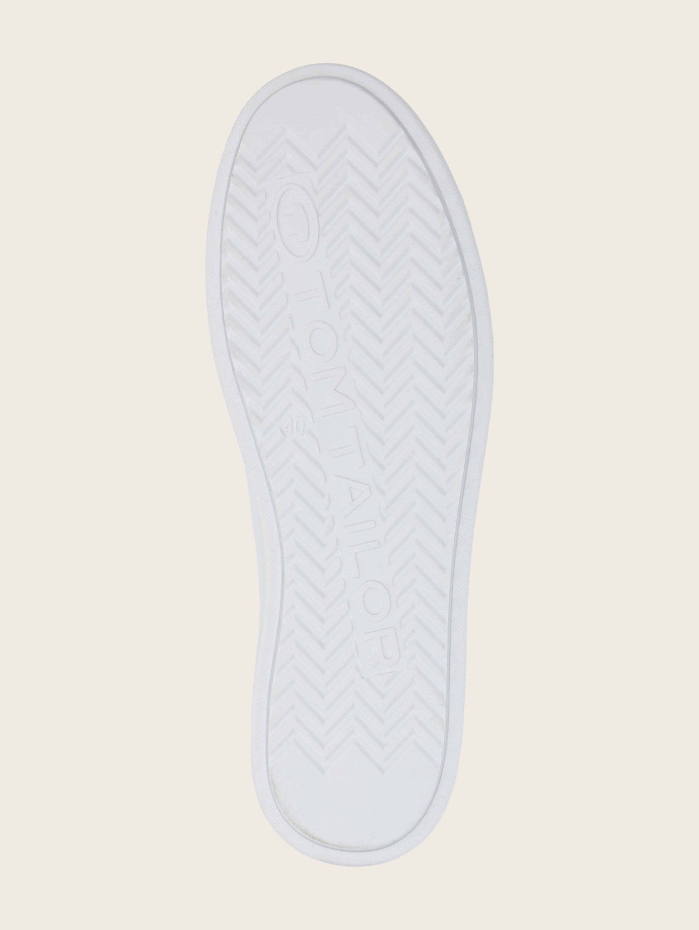 Sneaker mit Blumen-Print - white - Produkt-Ansicht Sohle