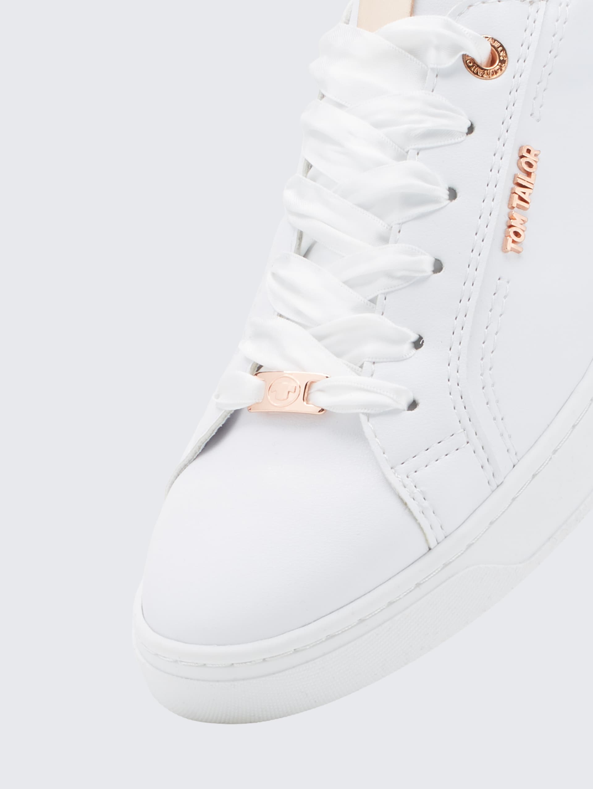 Sneaker mit Blumen-Print - white