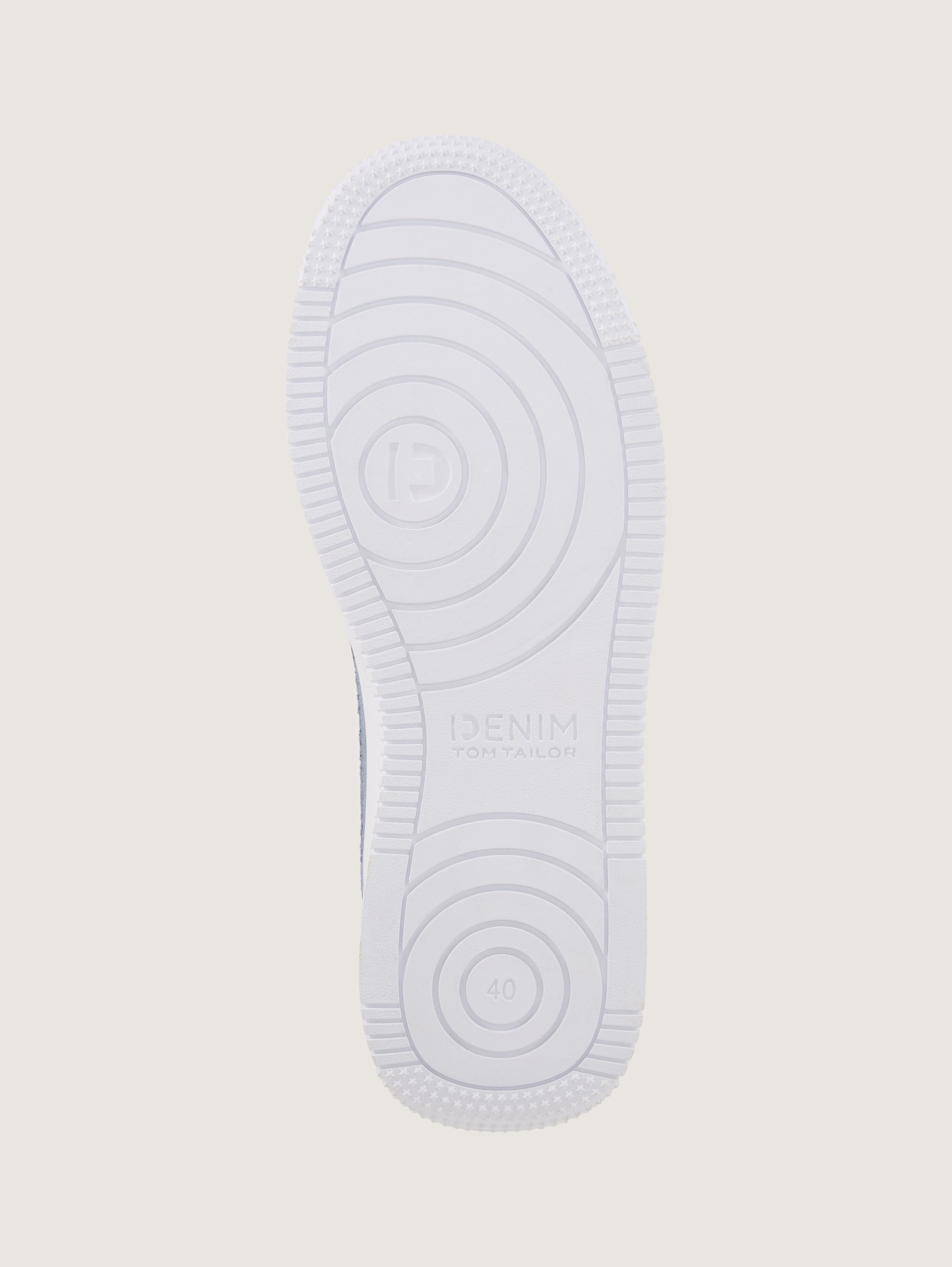 Sneaker mit erhöhter Sohle - Sky-white - Produkt-Ansicht Sohle
