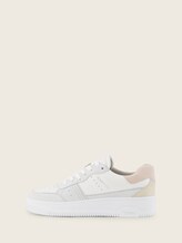 Sneakers à semelle compensée - white-rose - vue latérale du produit