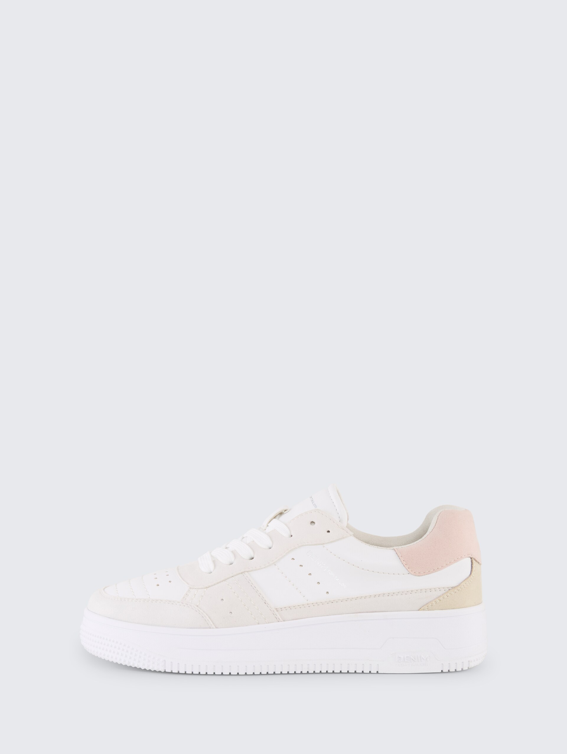 Sneaker mit erhöhter Sohle - white-rose - seitliche Produkt-Ansicht