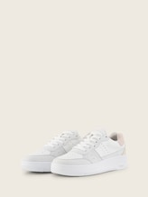 Sneakers à semelle compensée - white-rose - vue latérale du produit