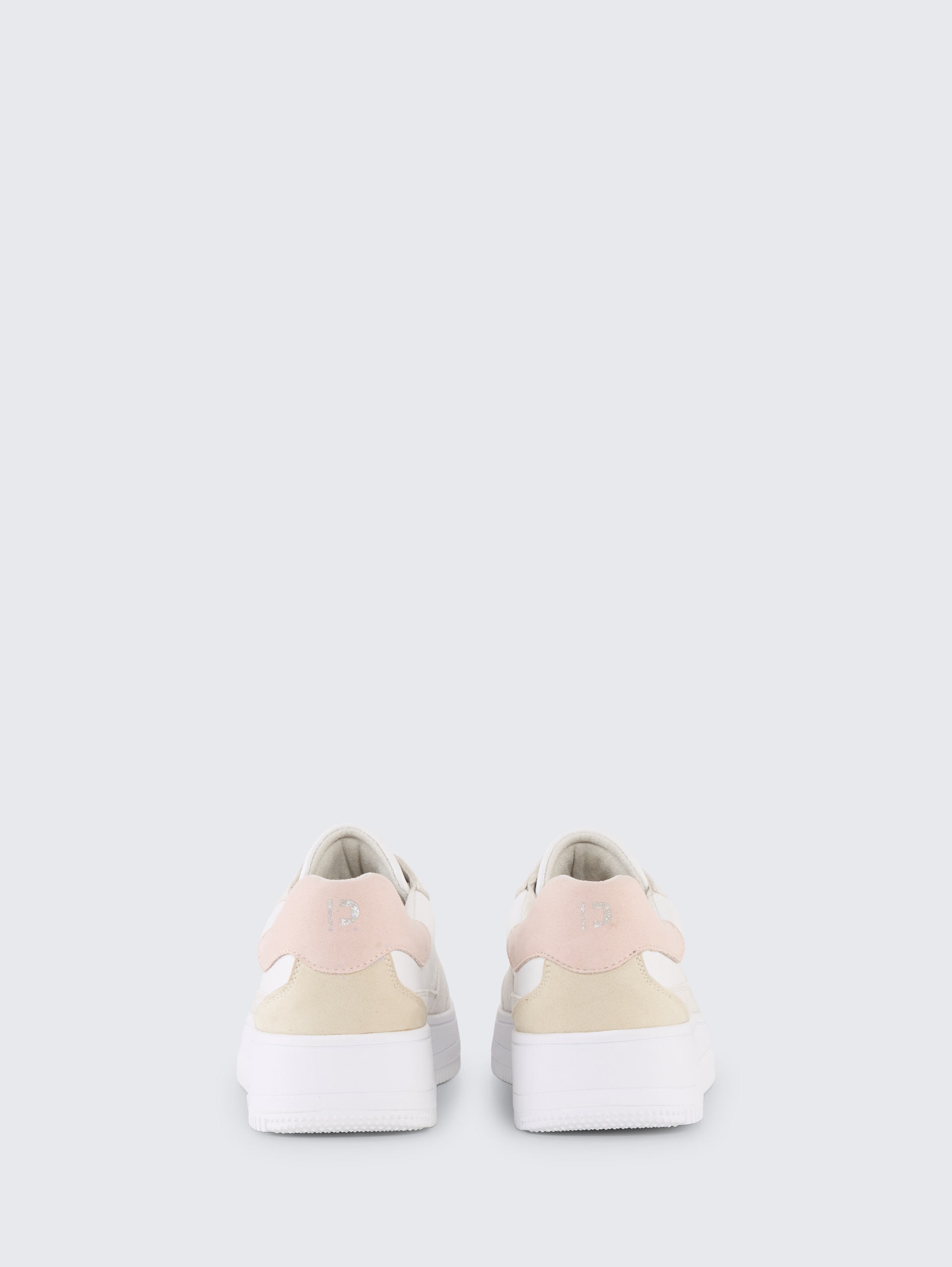 Sneaker mit erhöhter Sohle - white-rose - Produkt-Rückansicht
