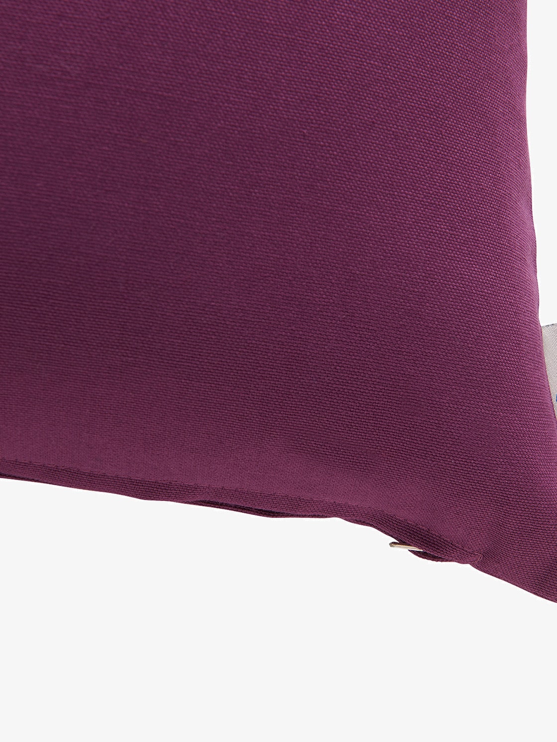 Basic kussensloop - black berry