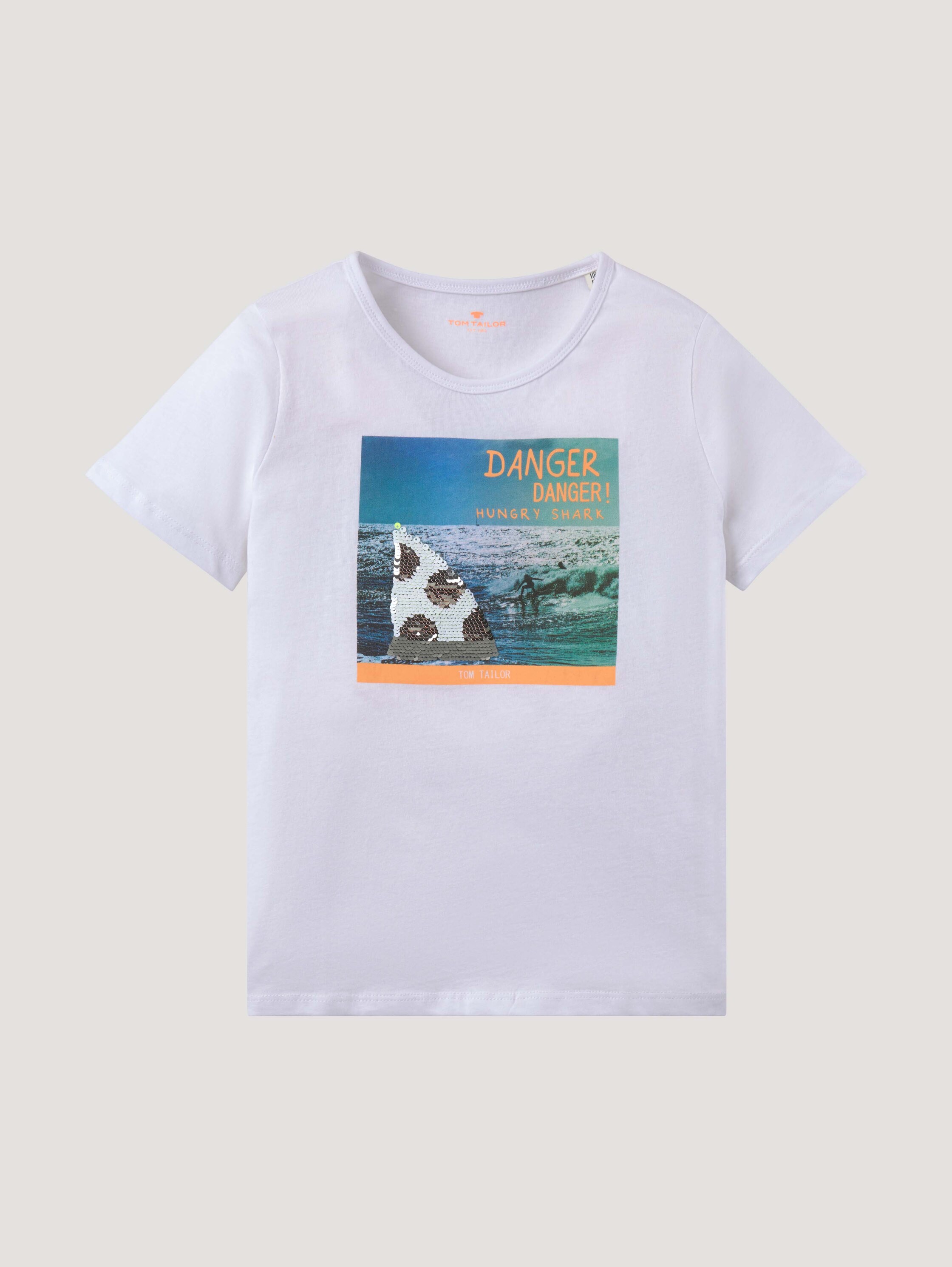T-Shirt mit Print - 1