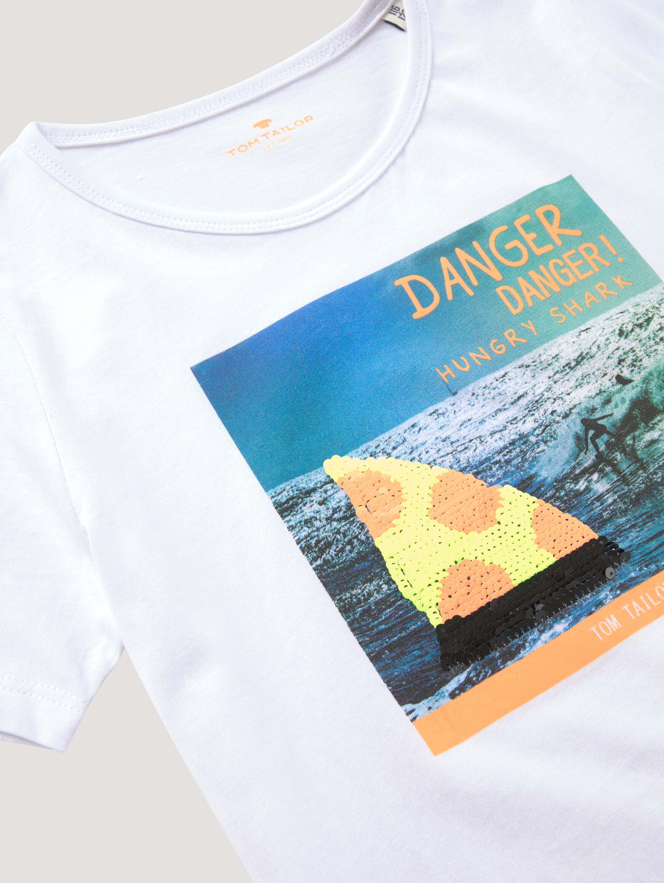 T-Shirt mit Print - 3