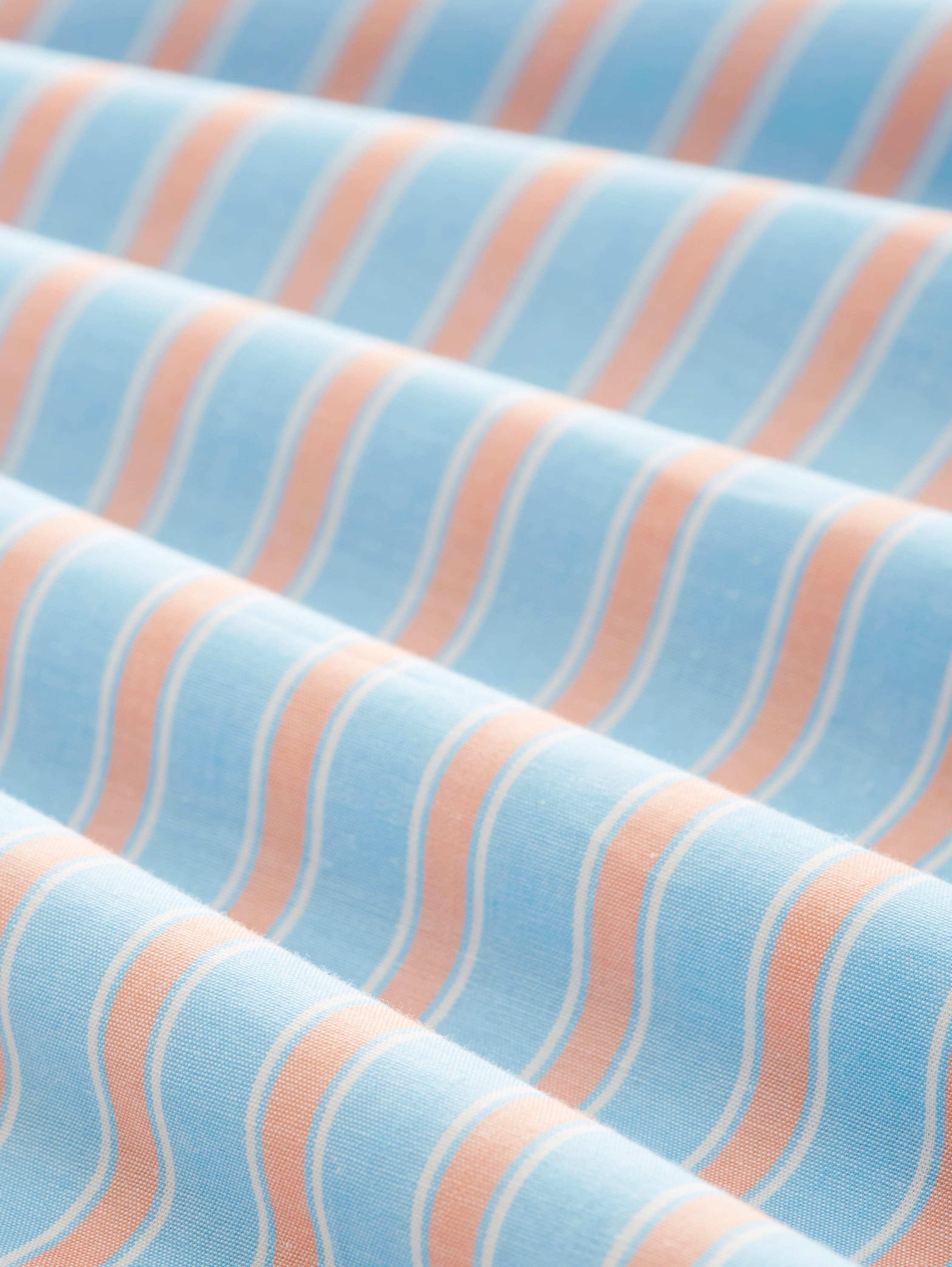 Pyjama-Set mit Streifenmuster - blue stripes - Material-Ansicht