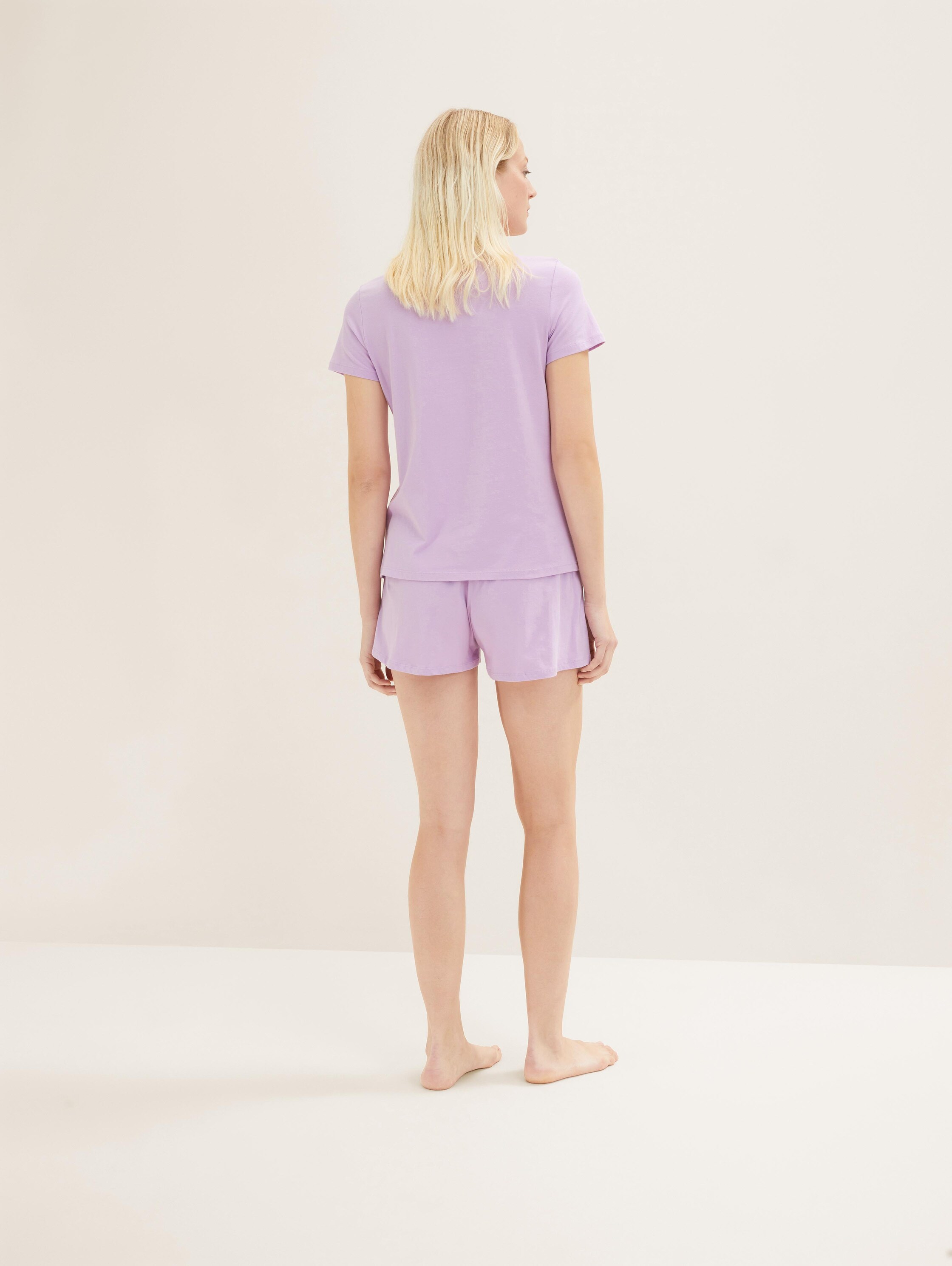 Pyjama-Set mit Textprint - 3