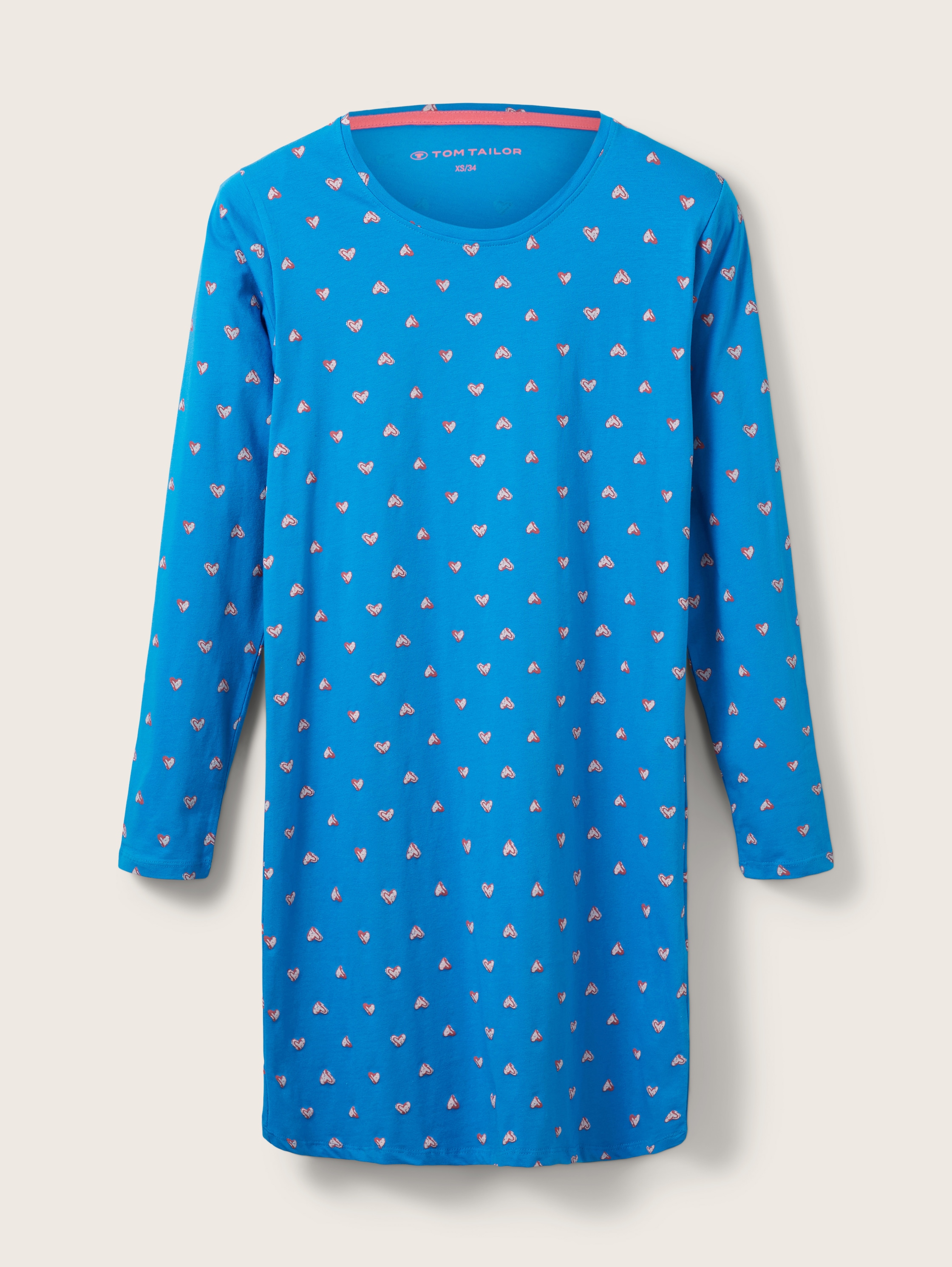 Nachthemd met print - blue-medium-allover