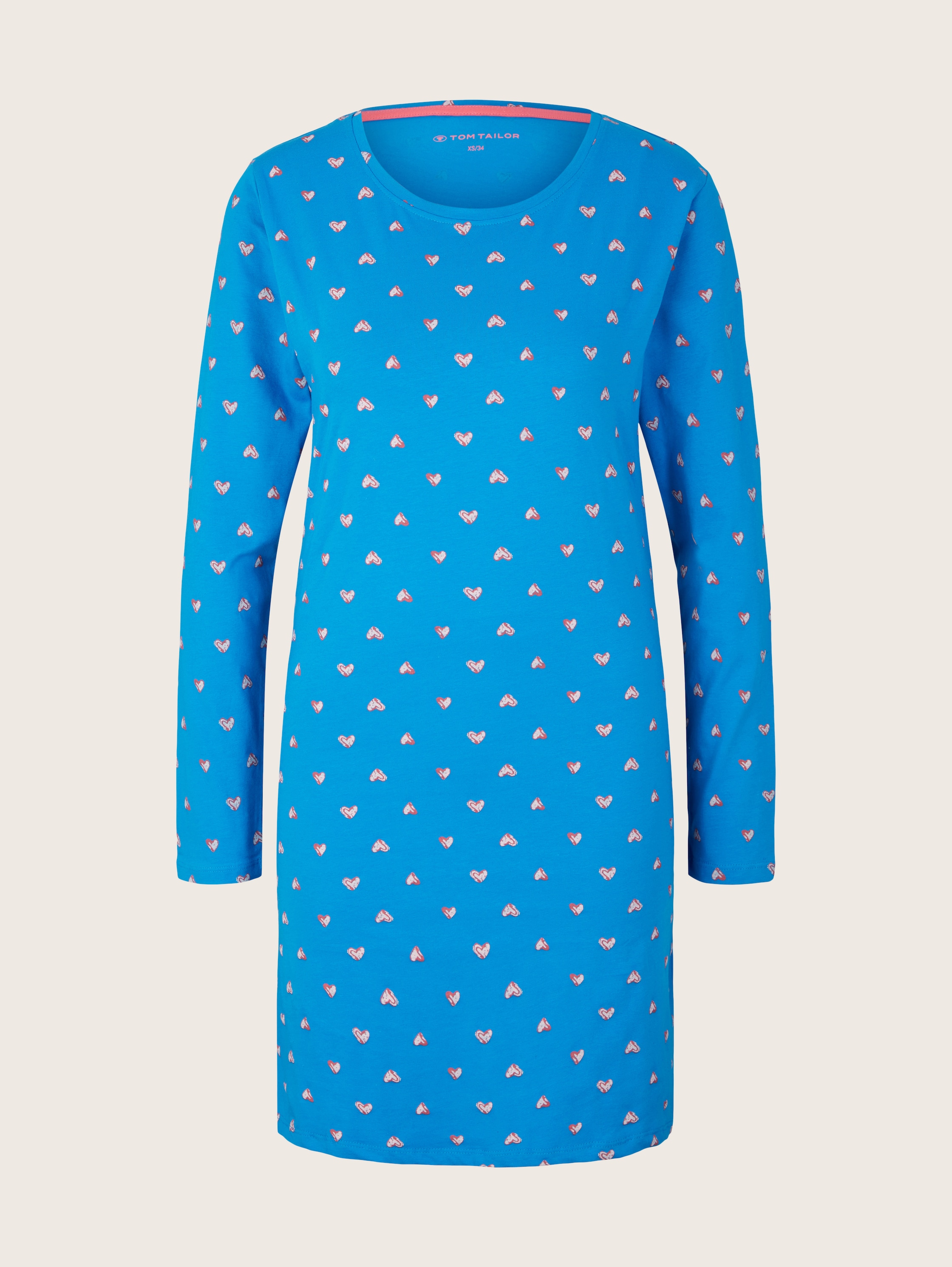 Nachthemd met print - blue-medium-allover - Product vooraanzicht