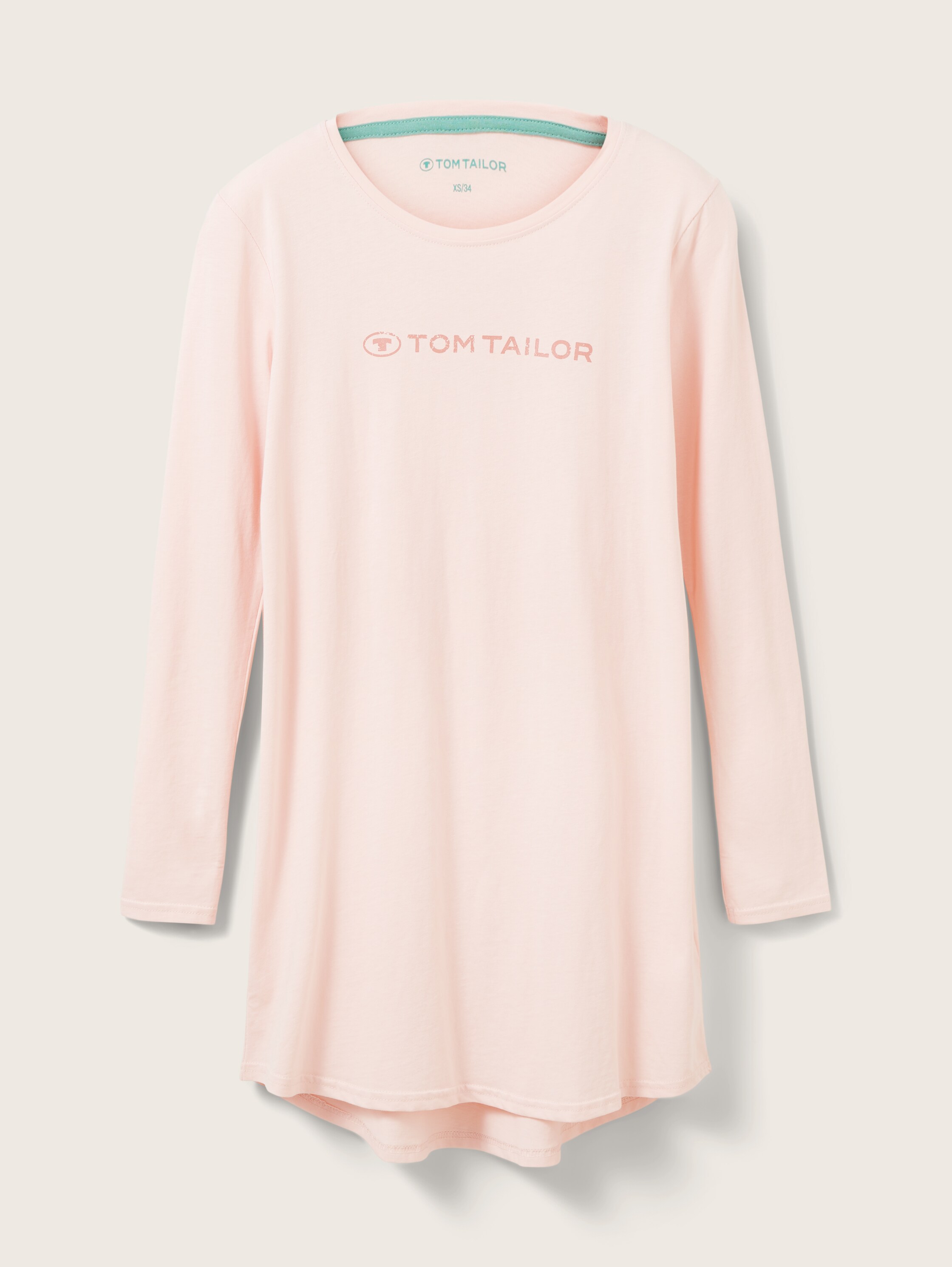 Nachthemd mit Logo Print - 4