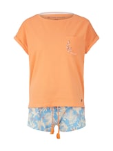 Geselecteerd, Zomernachtkledingset door Tom Tailor, oranje