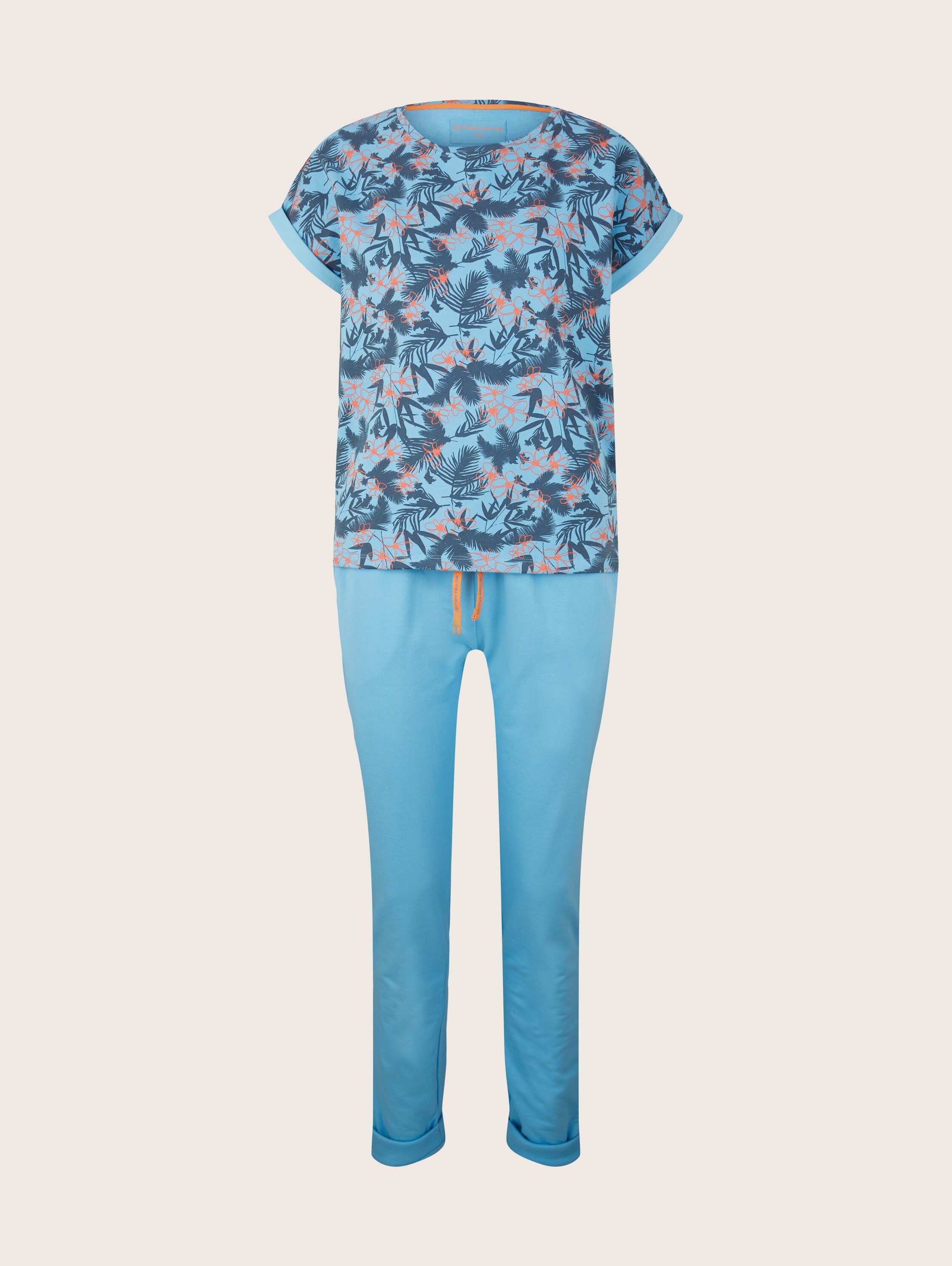 Pyjama-Set mit gemustertem Oberteil - 4