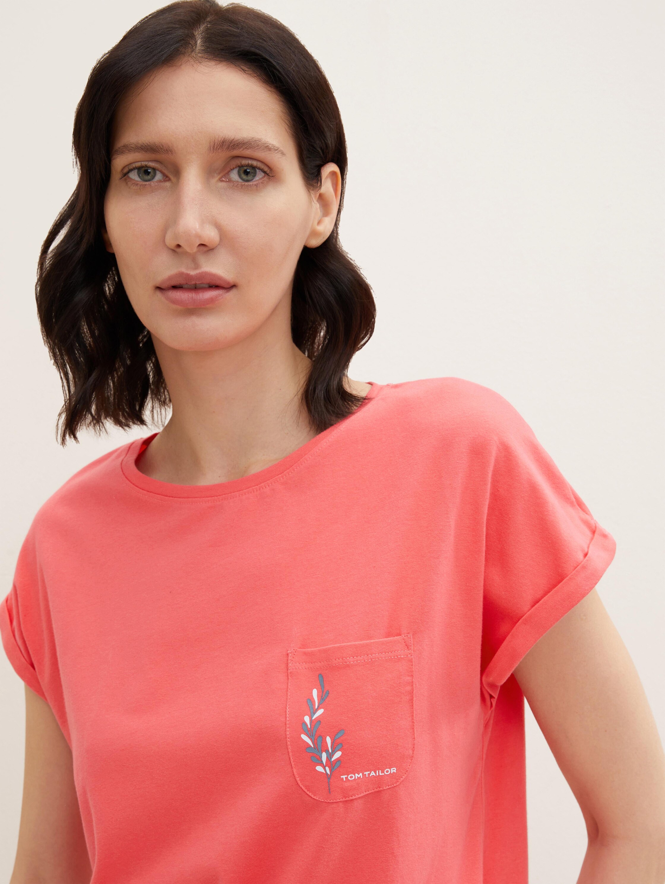 Kurzes Pyjamaset mit gestreifter Hose - 5