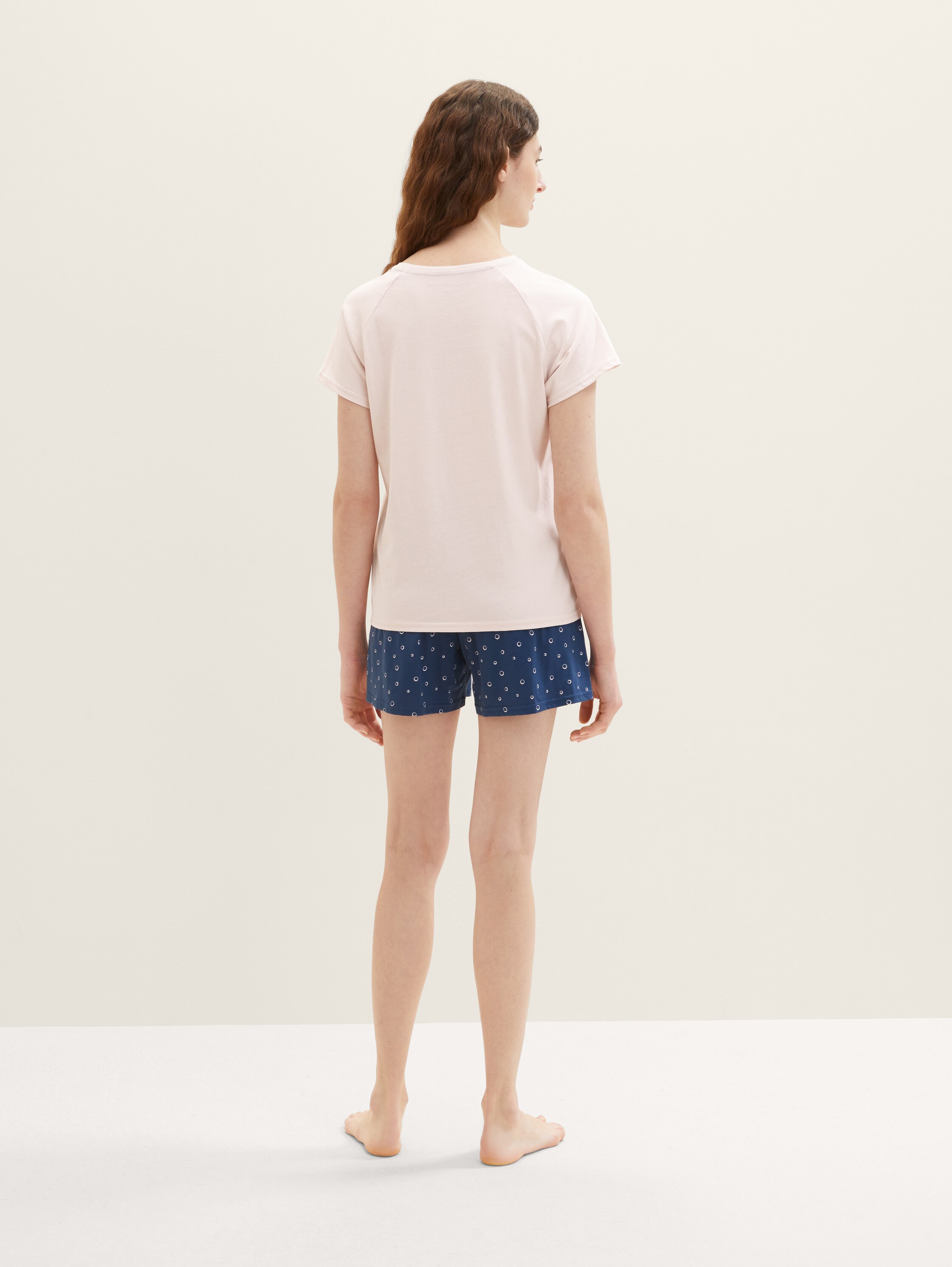 Kurz-Pyjama mit Print - 3