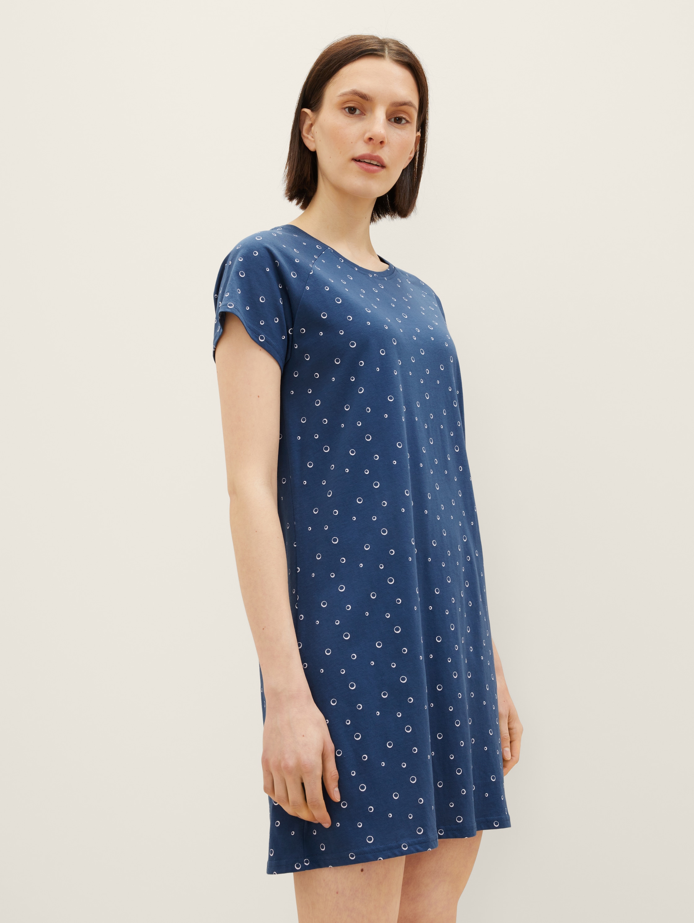 Nachthemd met allover-print - blue-medium-allover