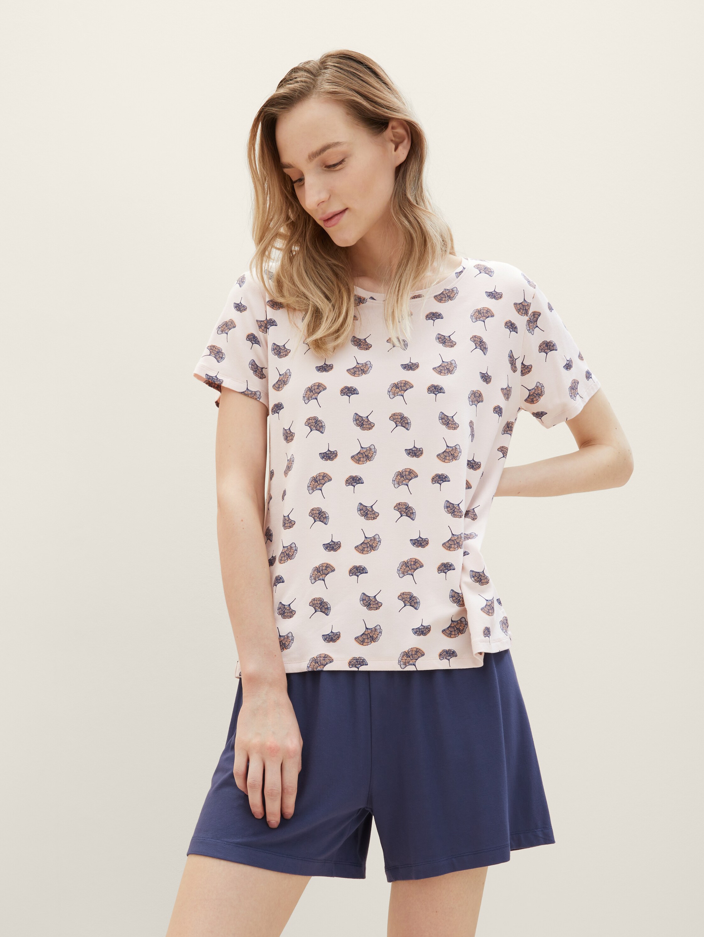 Pyjama-Set mit Muster - 1
