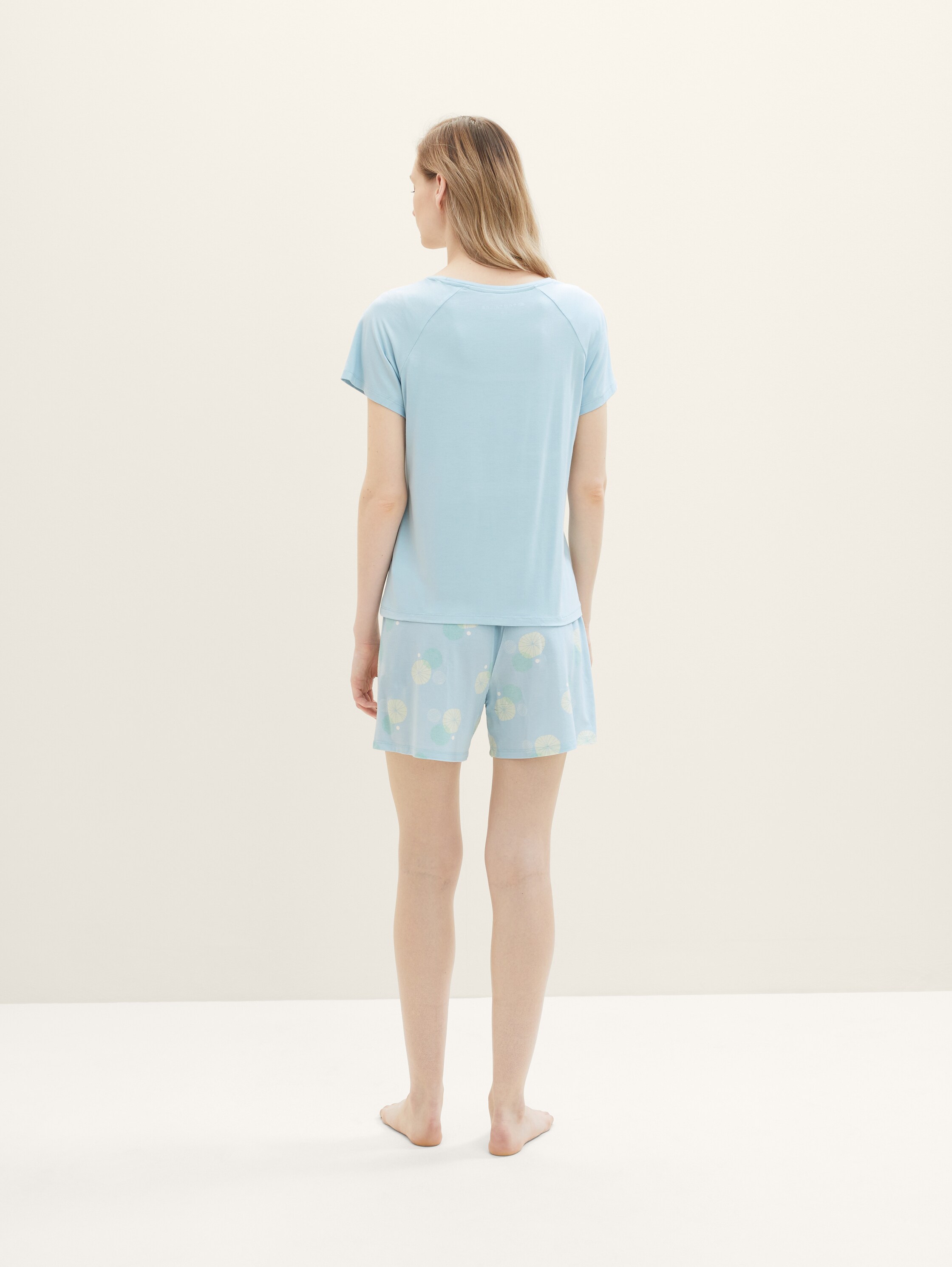 Pyjama-Set mit Print - 3