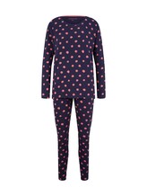 Geselecteerd, Gestippelde pyjama door Tom Tailor, blauw