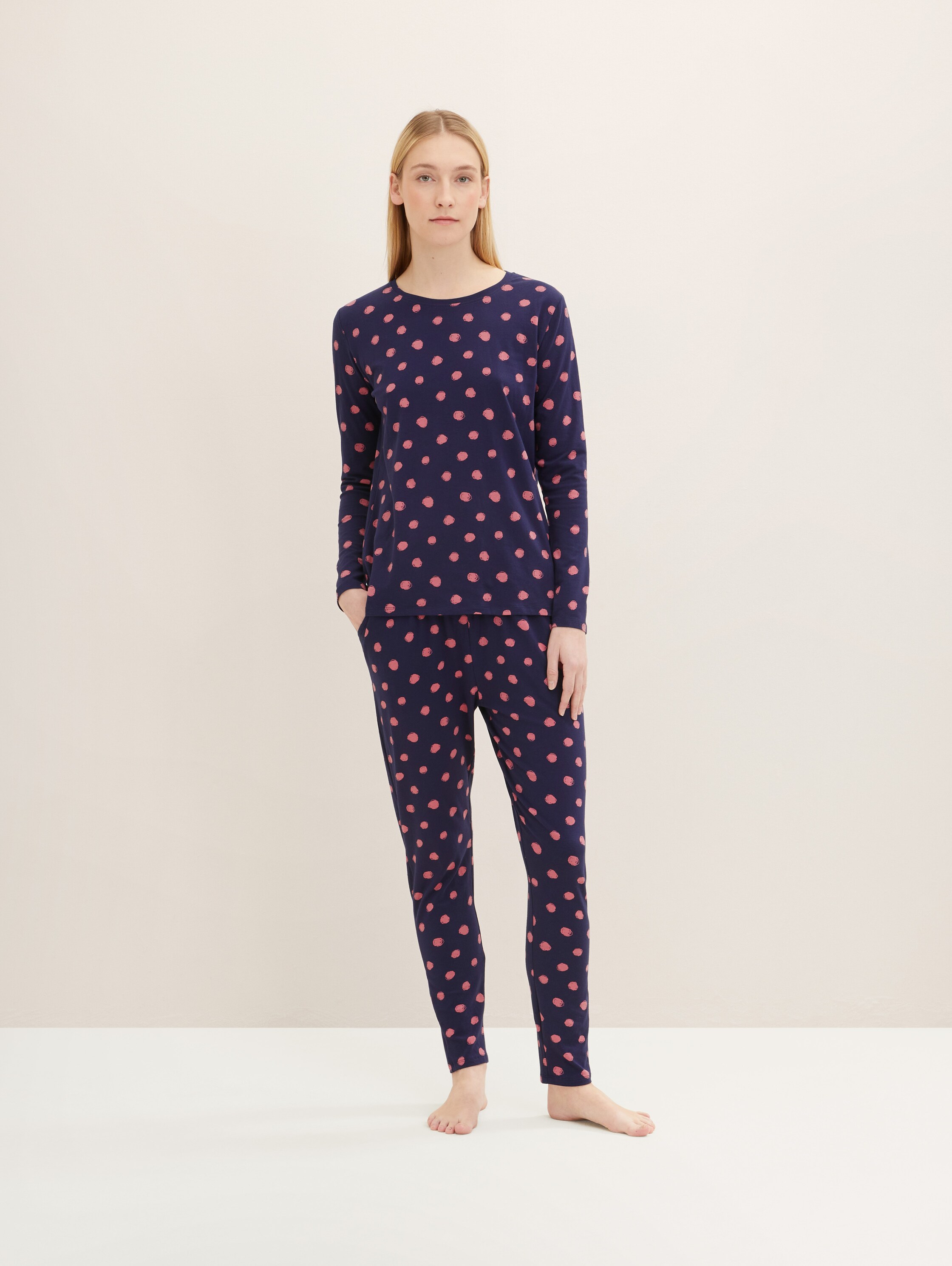 Gepunkteter Pyjama - 1