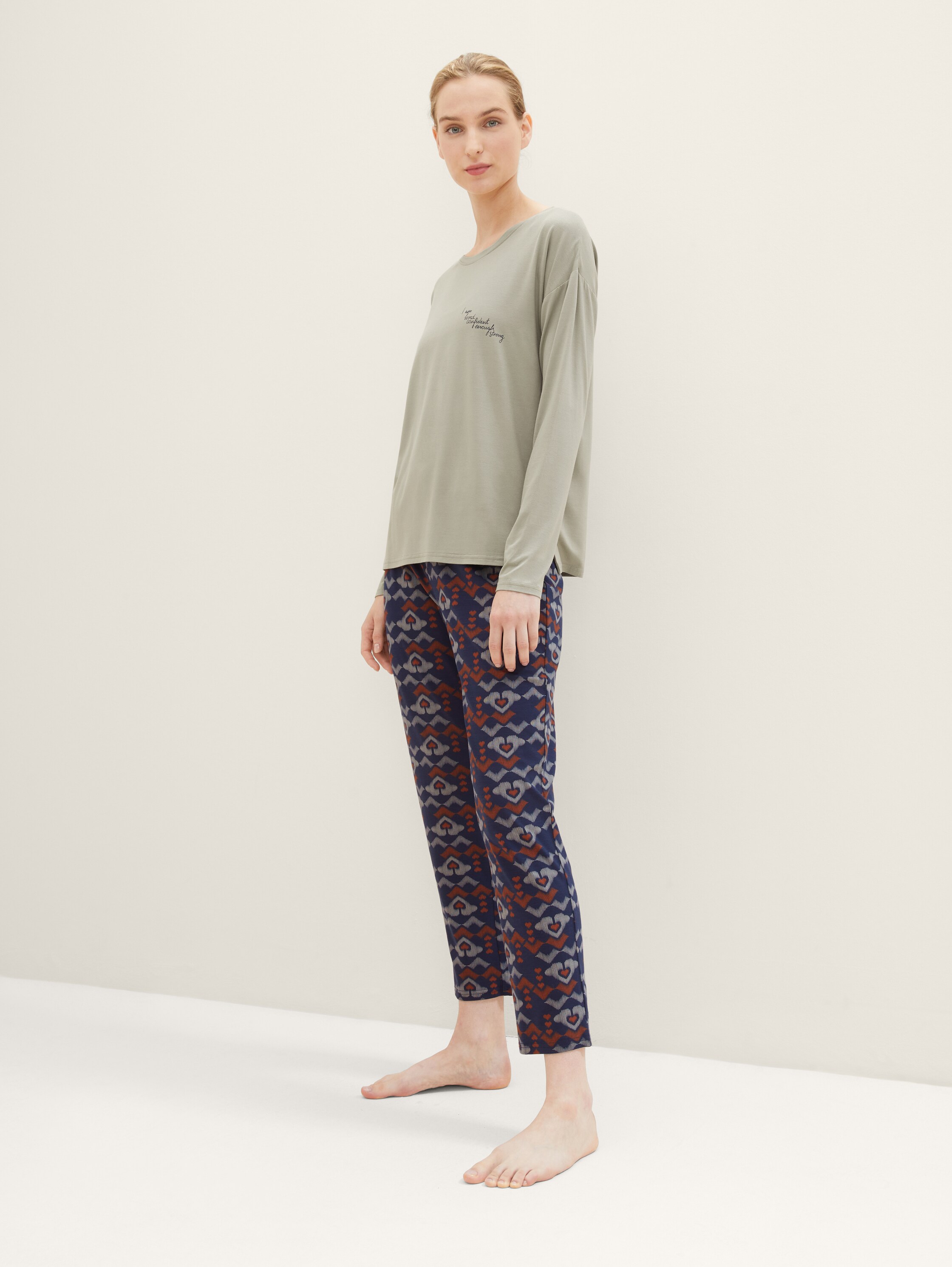 Pjyama mit Allover-Print - bluemediumallover - 