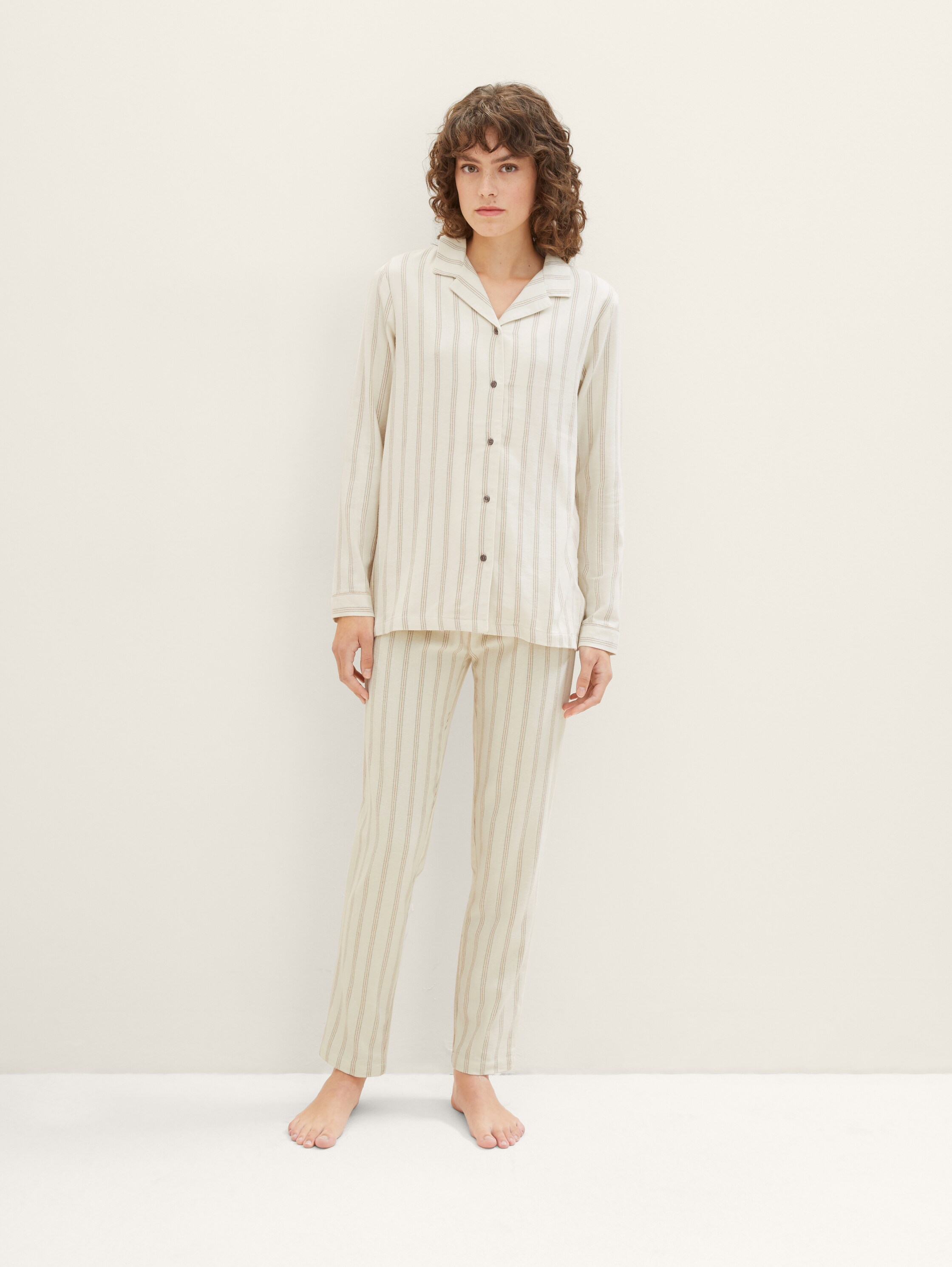 Pyjama-Set mit Streifenmuster - 2