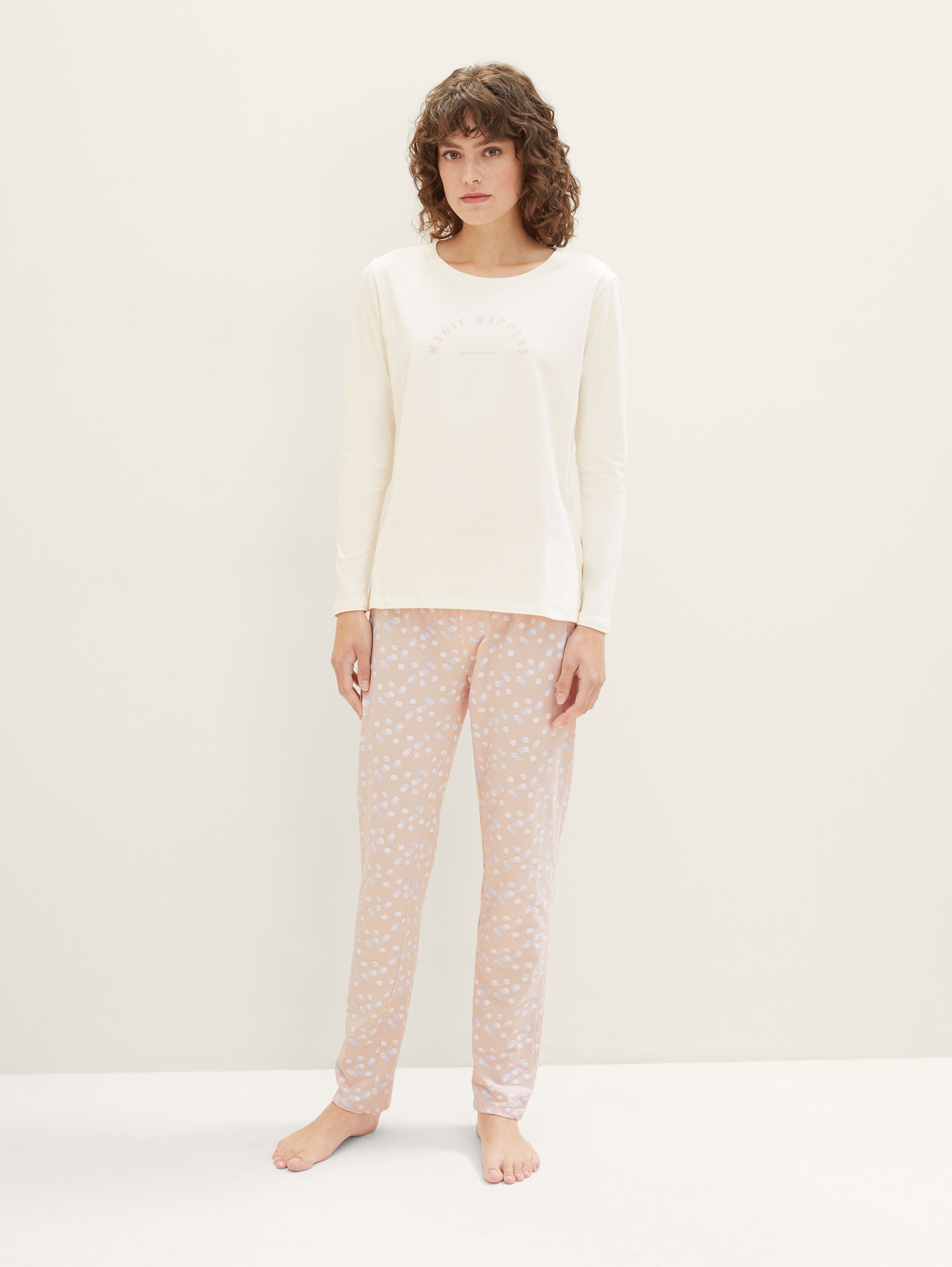 Pyjama met motief - rot-hell-Allover - Model vooraanzicht